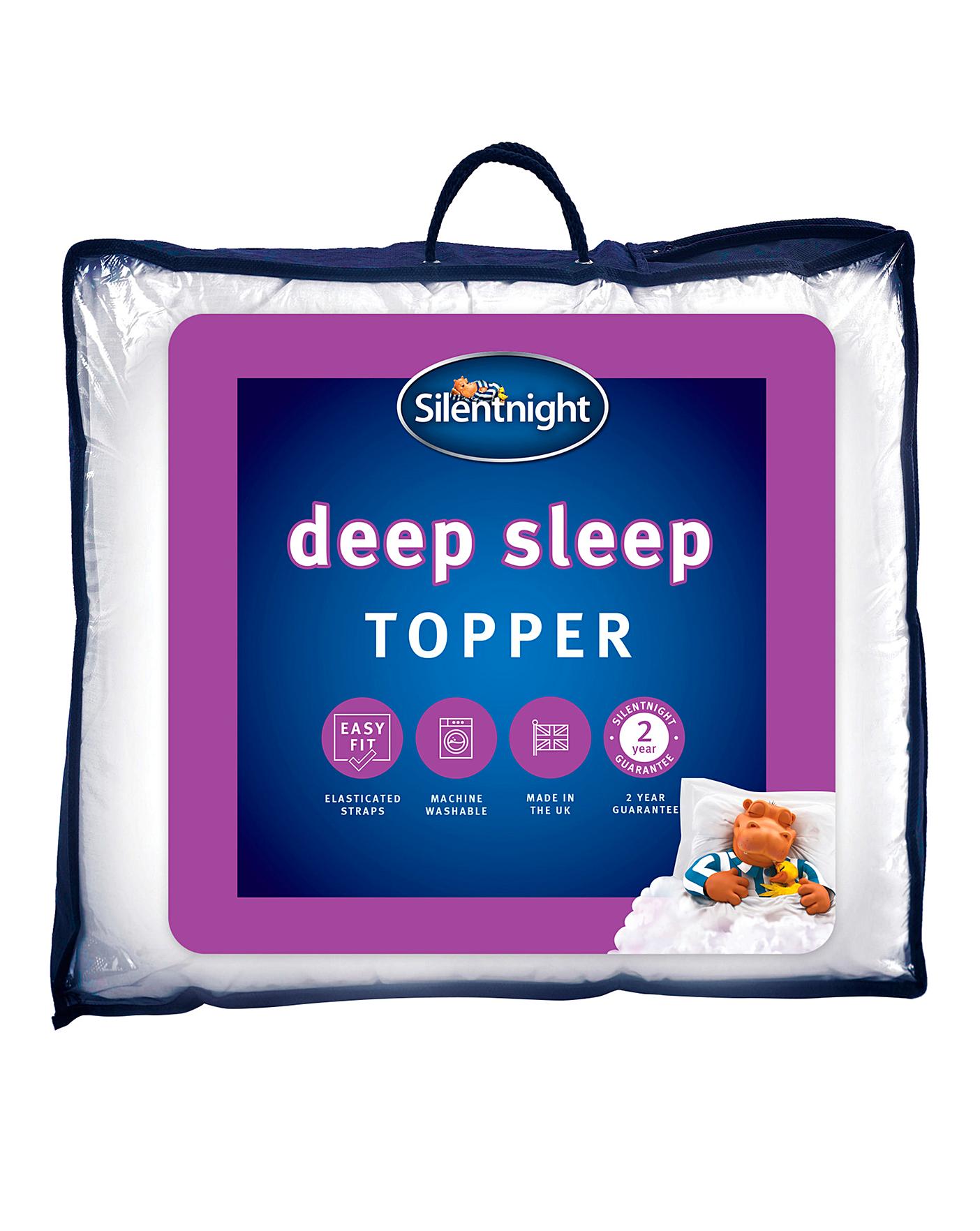 Silentnight Deepsleep Mattress Toppers Home Essentials
