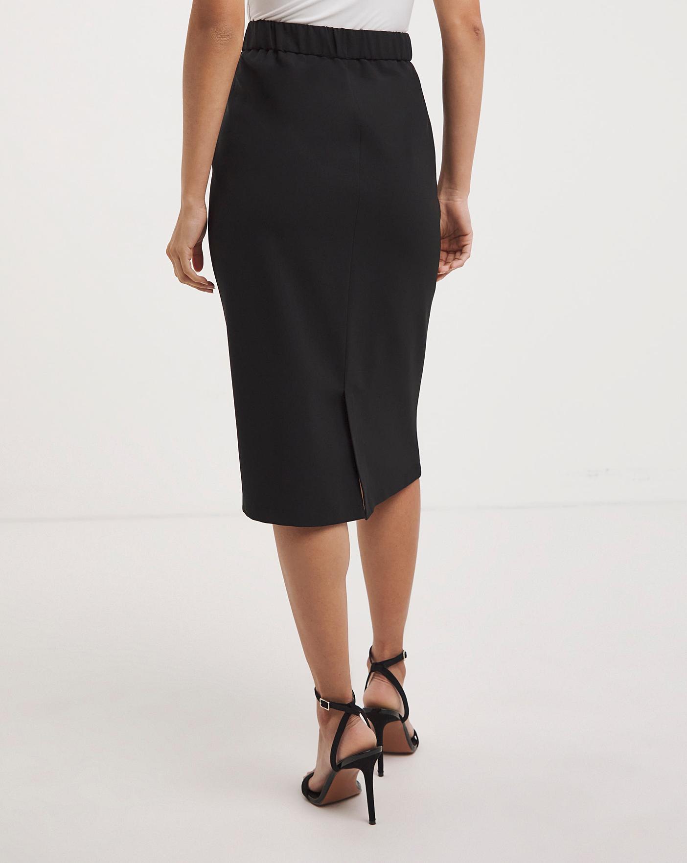 Midi pencil skirt on sale length