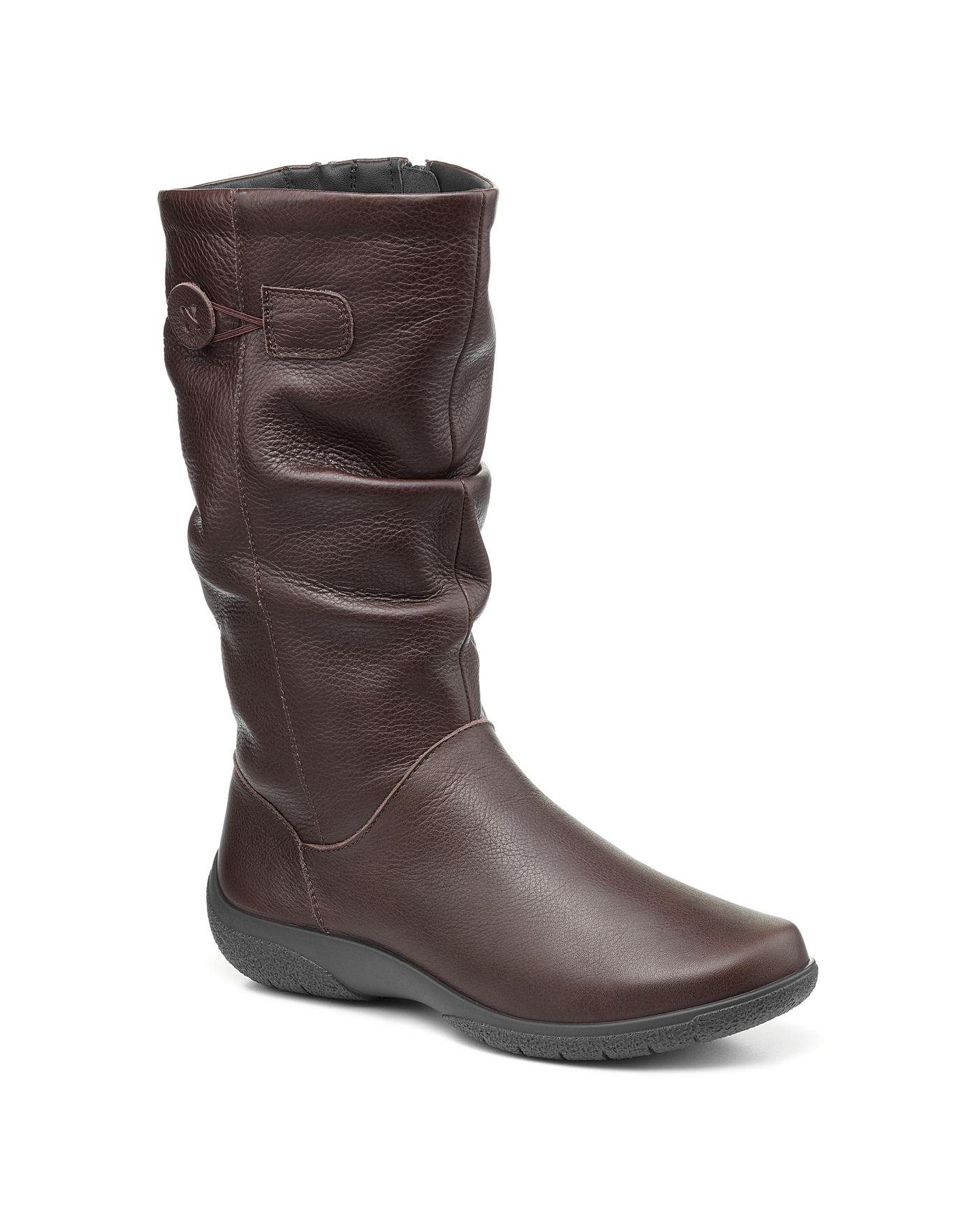 hotter melody mid calf boot