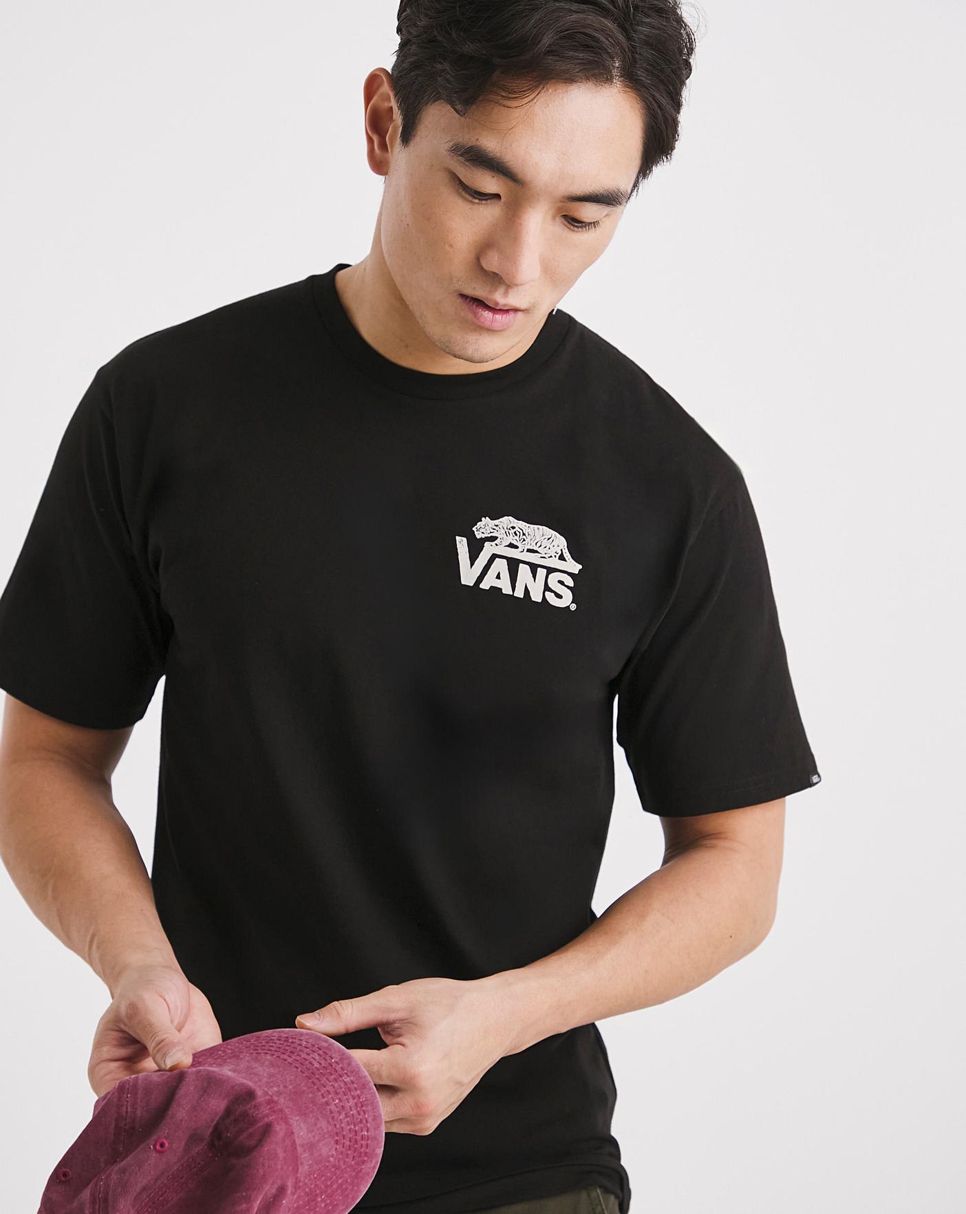 VANS Logo Short Sleeve T-Shirt Oxendales