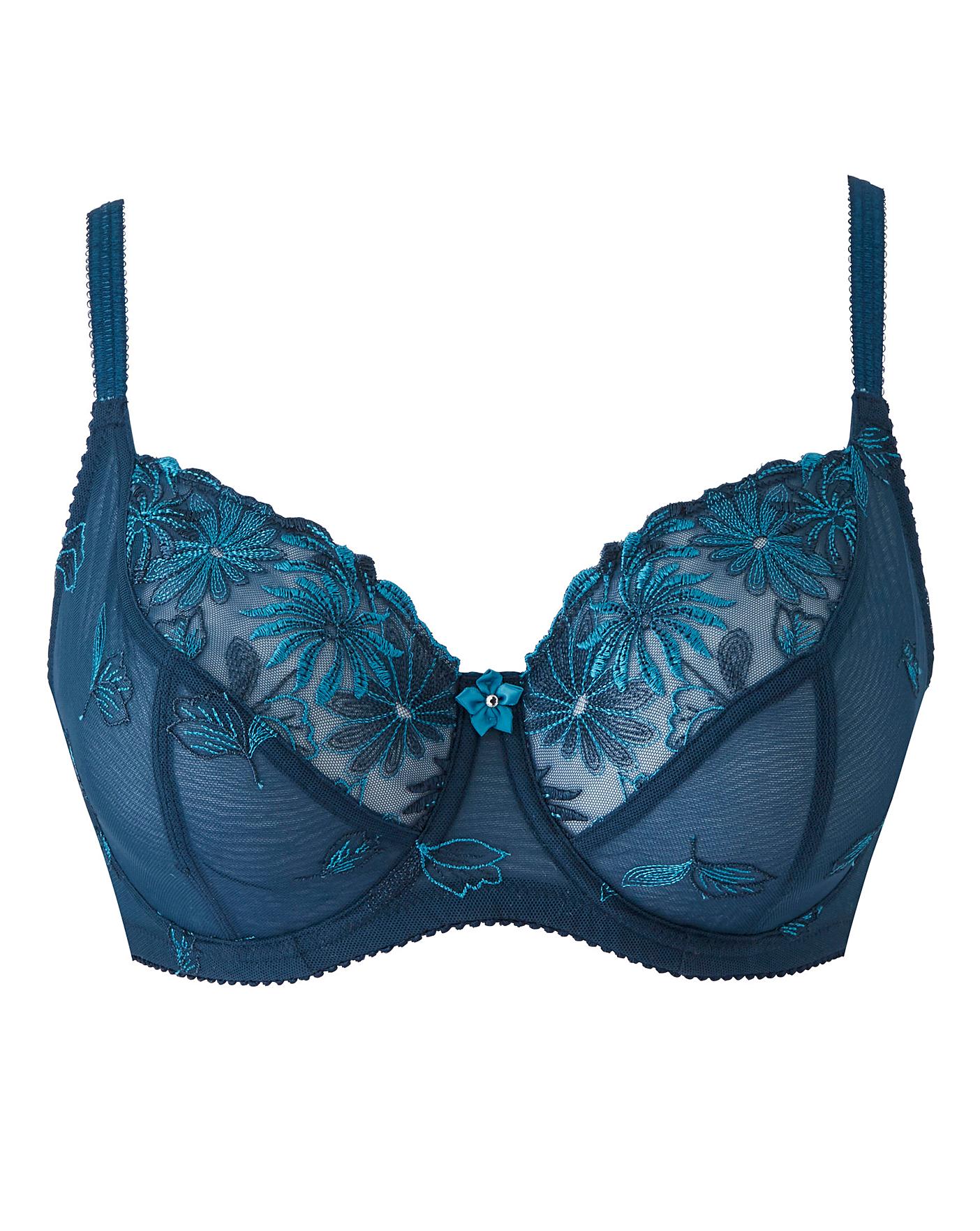 Pour Moi St Tropez Full Cup Denim Bra | Fashion World