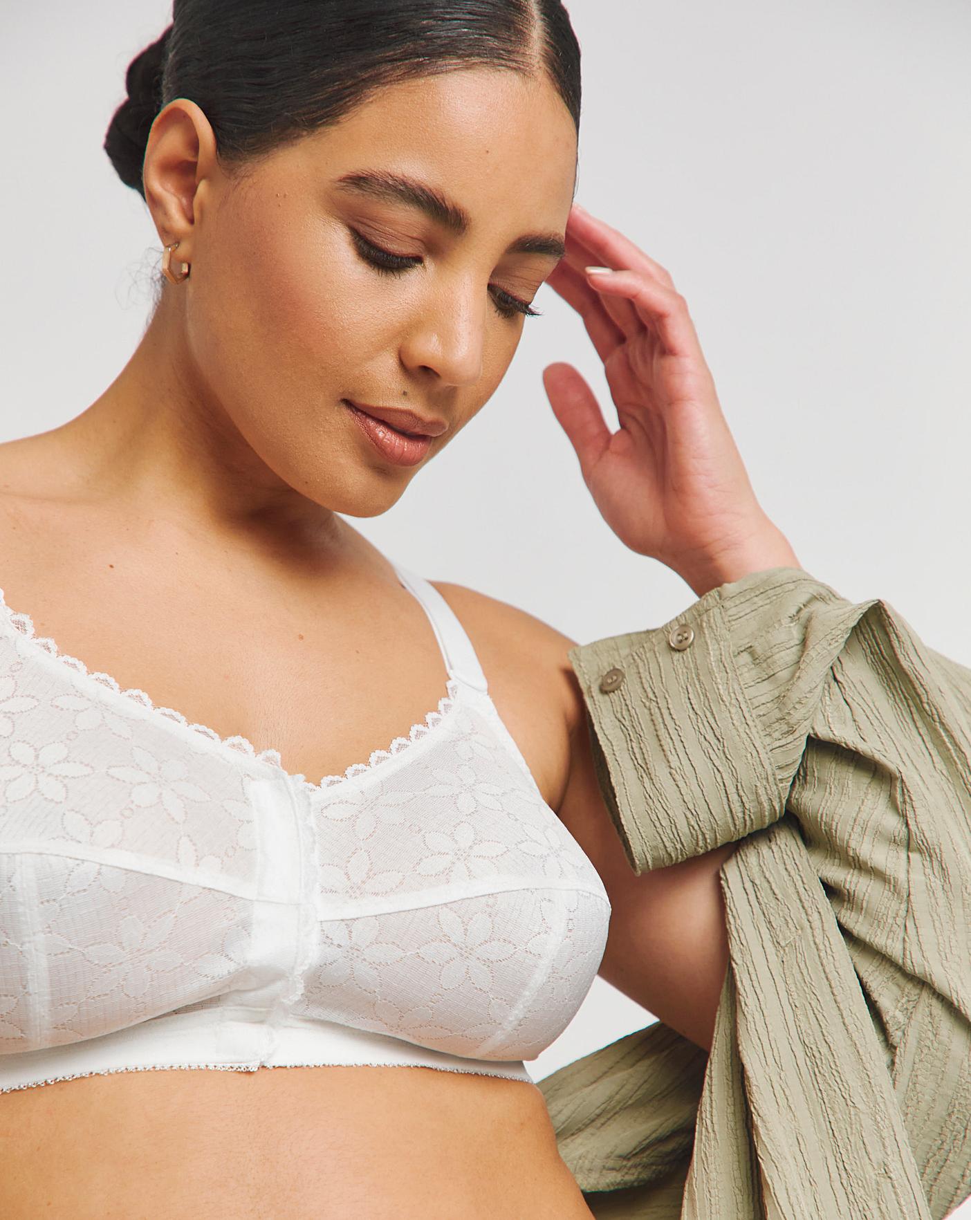 Berlei Front Fastening Nonwired Bra Wht Fashion World 