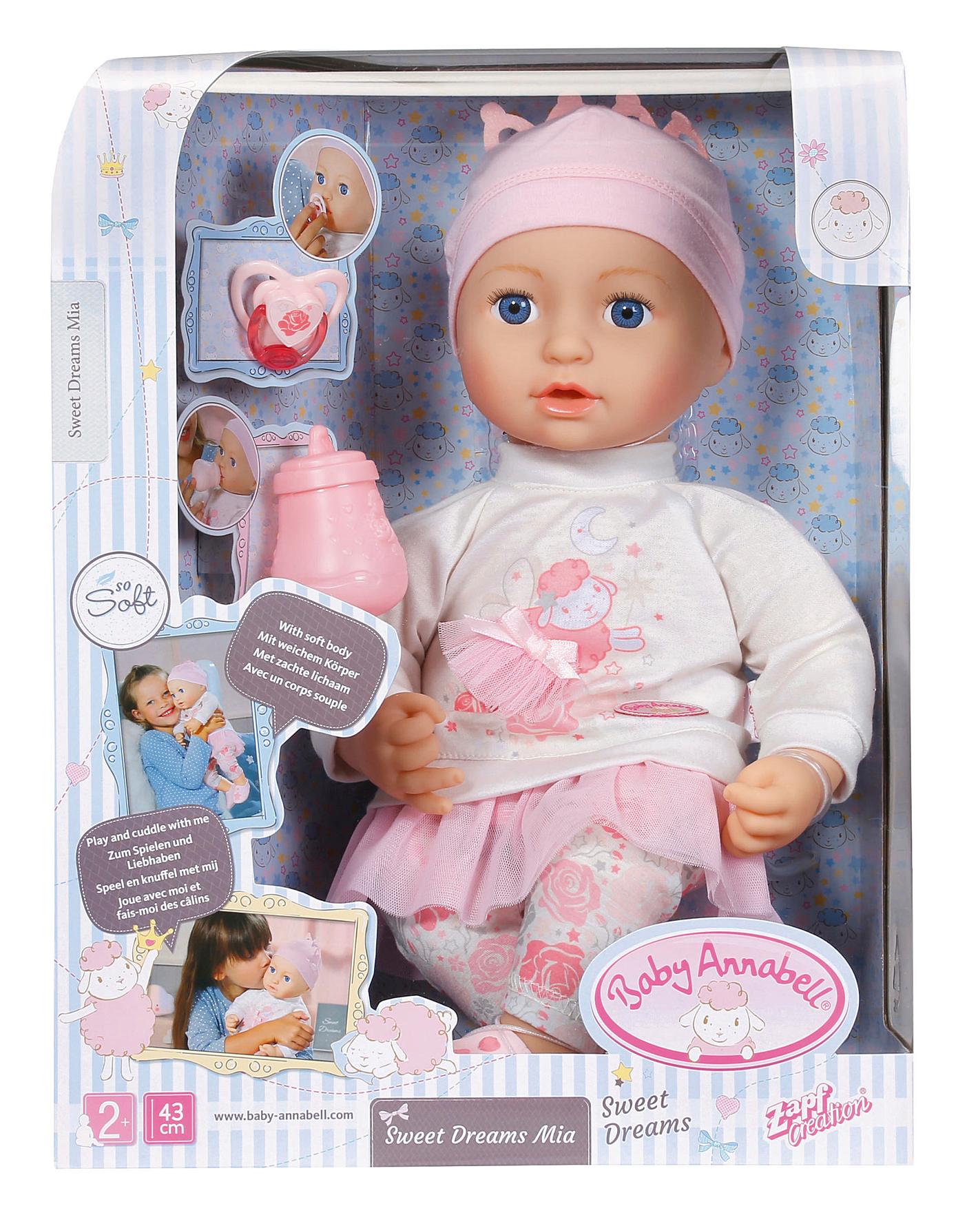 Baby Annabell Sweet Dreams Sleeping Bag Dolls Accessory 