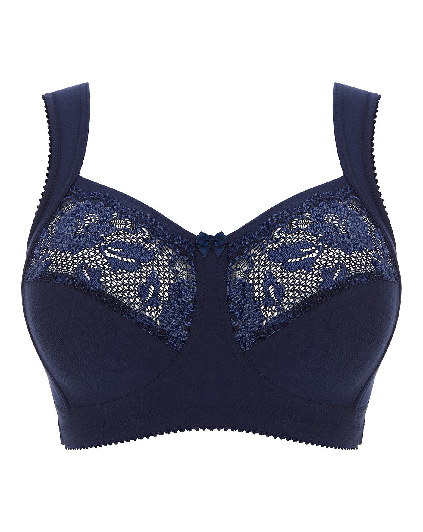 Miss Mary Lovely Lace Support Bra DkBlue