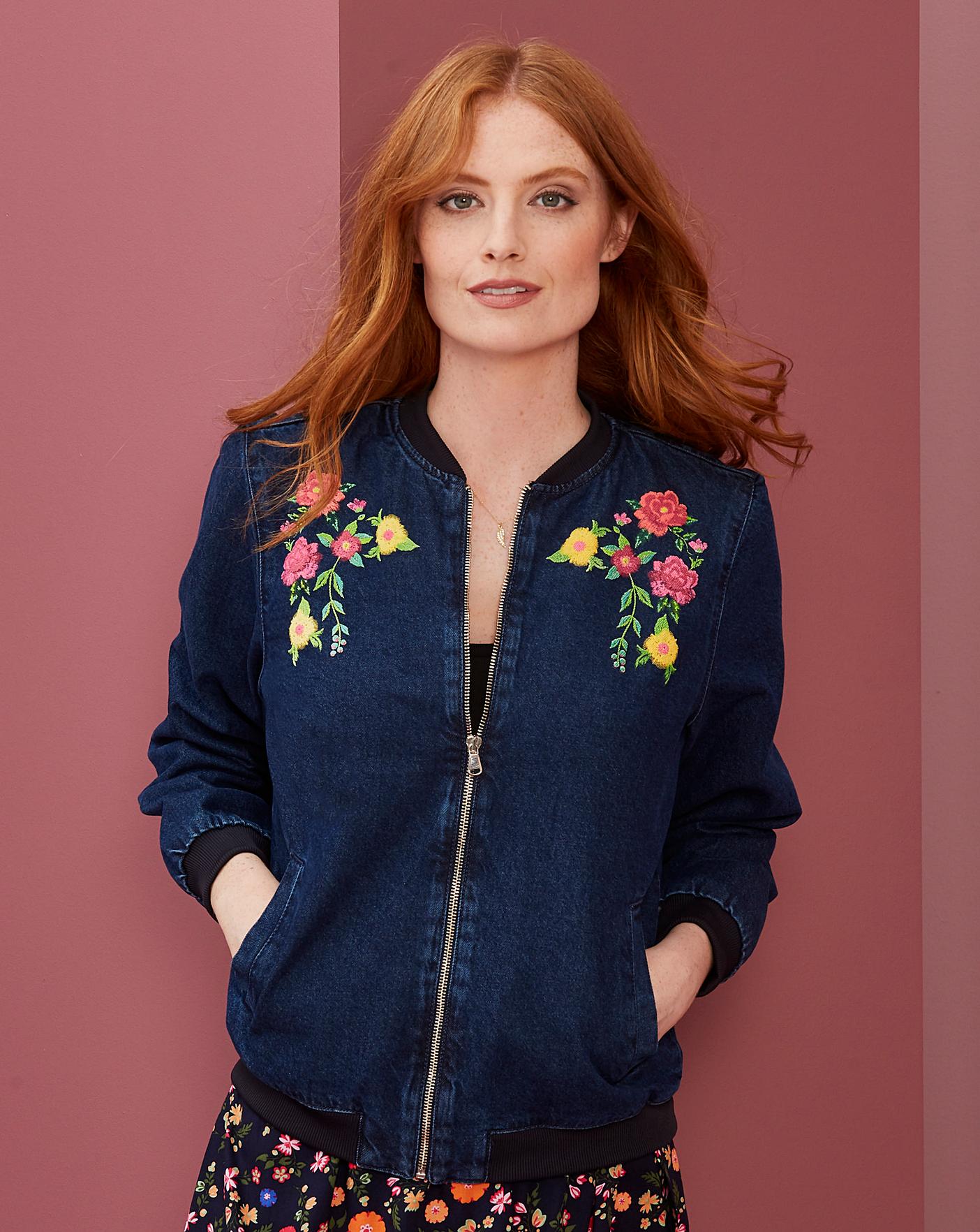jd williams ladies denim jackets