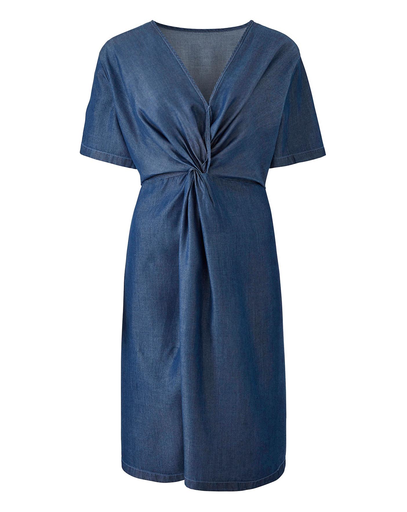 tencel denim dress