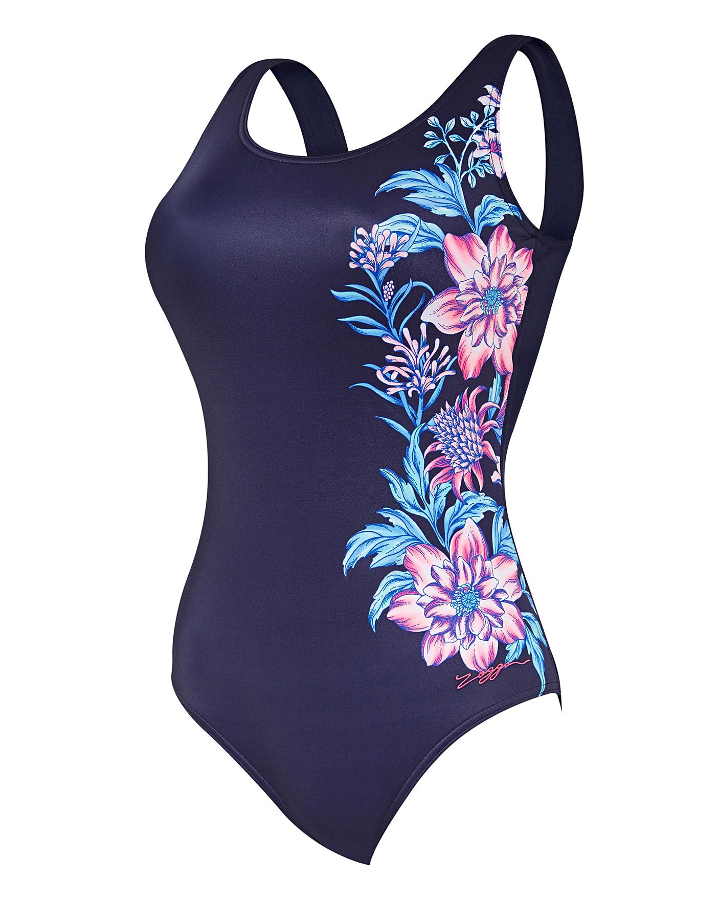 zoggs shapewear swimsuit