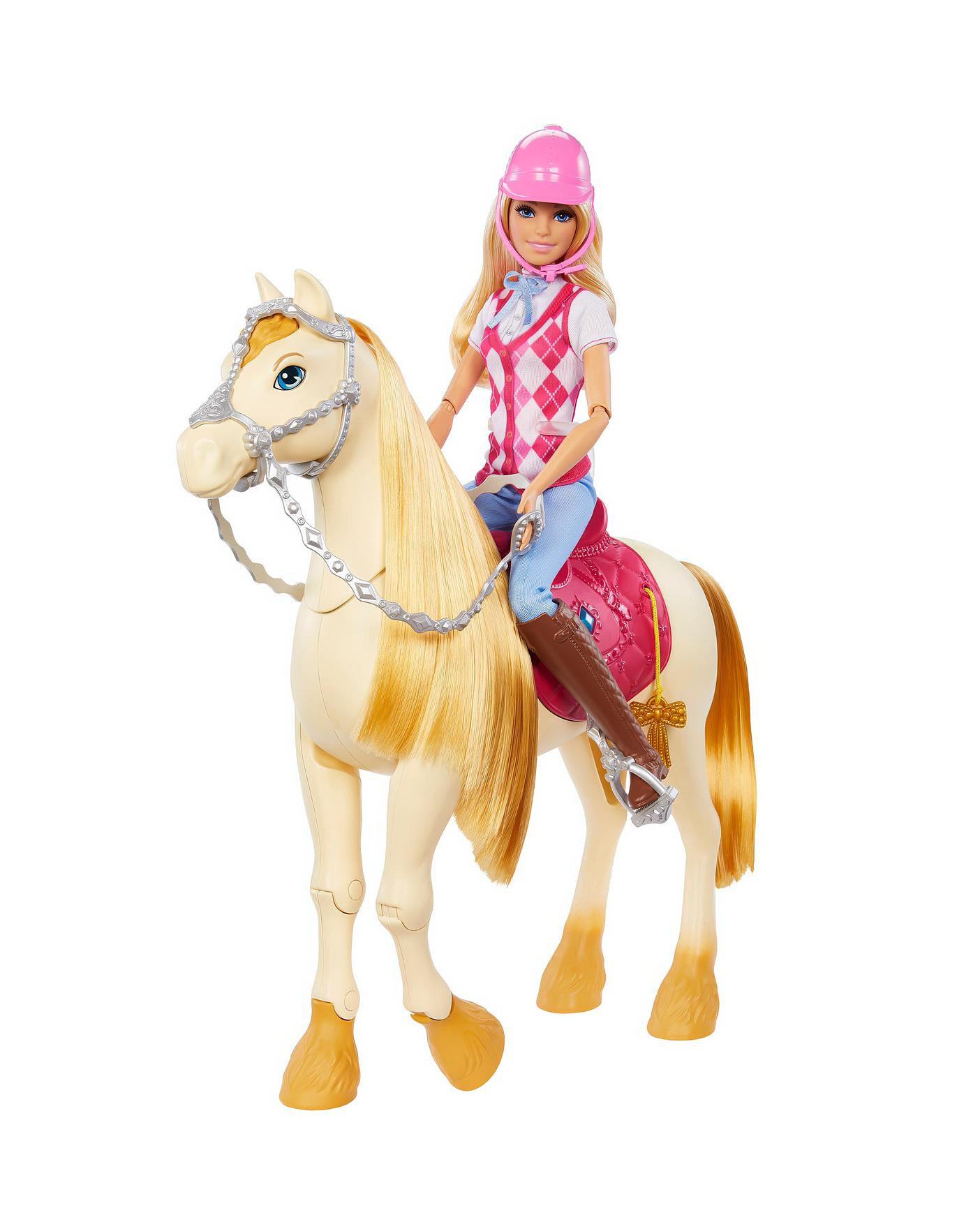 Barbie doll with a horse discount