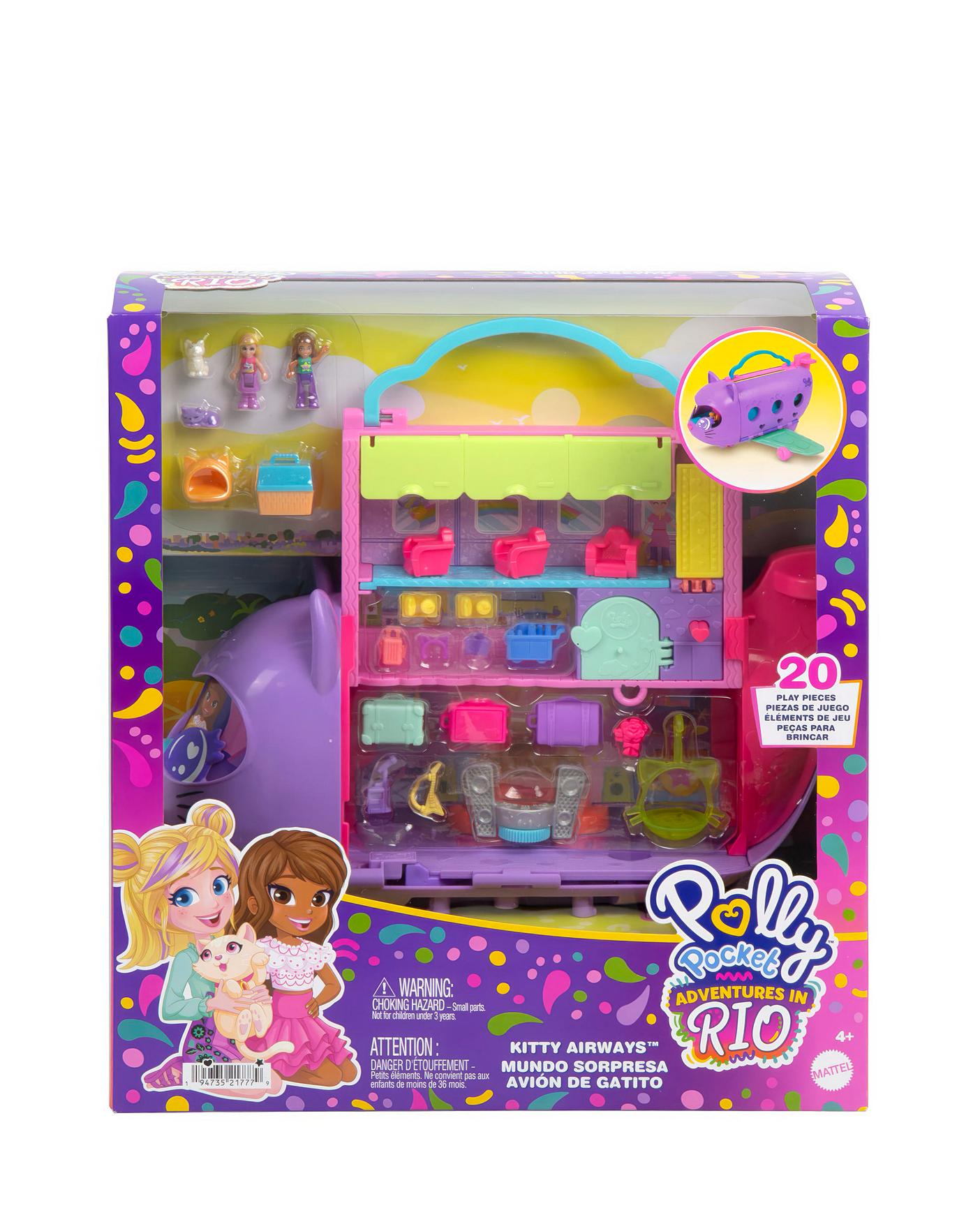 Polly Pocket Kitty Airways Playset