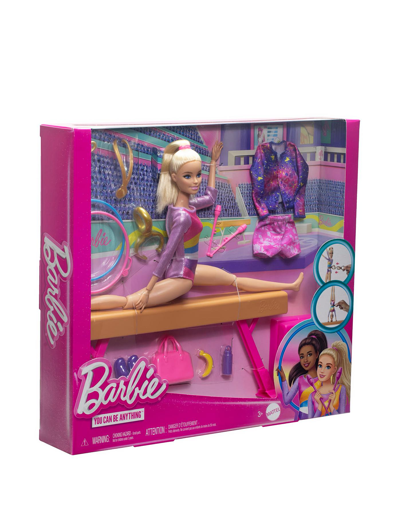 Gymnast barbie doll set sale