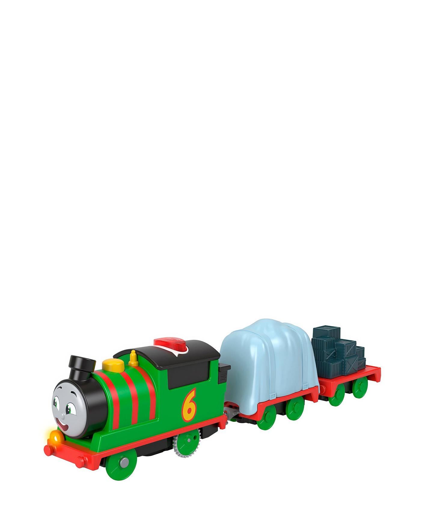 Thomas Friends Talking Percy Toy Train Premier Man