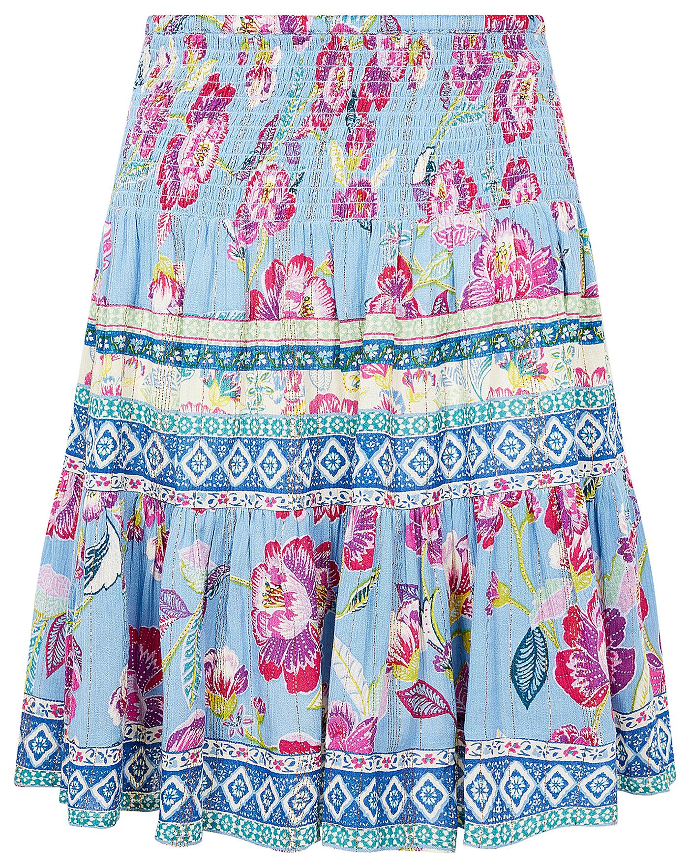 Monsoon KITTY PRINT SKIRT | Simply Be