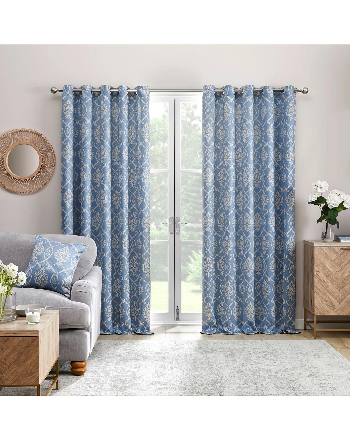 Vivianna Light Filtering Eyelet Curtains J D Williams