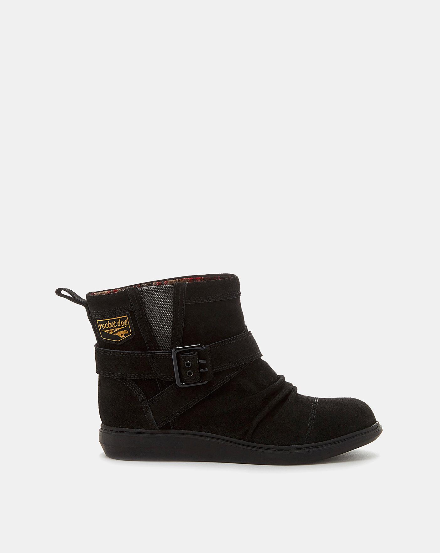 Rocket dog sale black suede boots