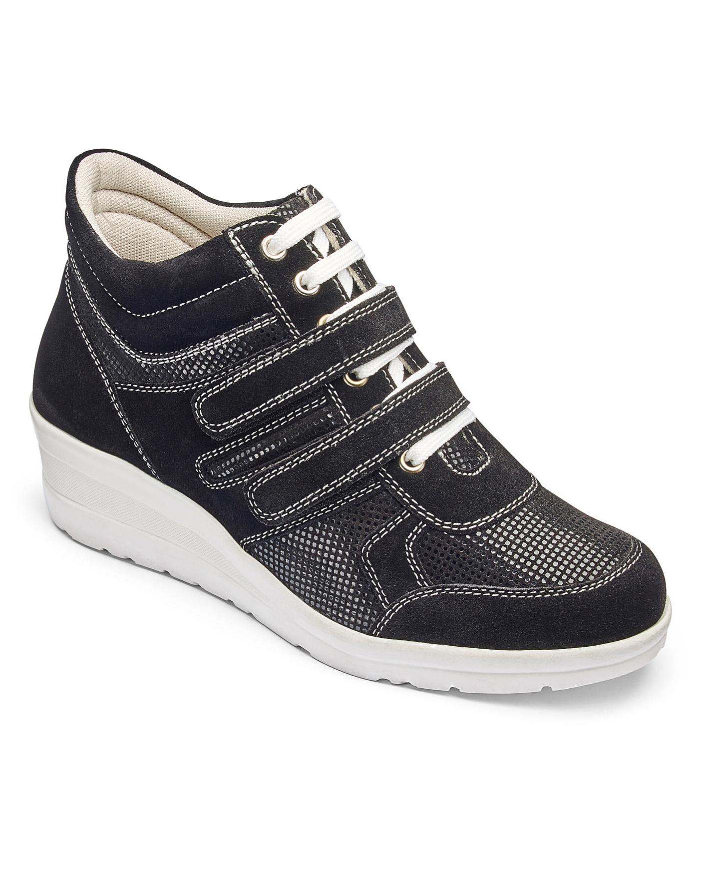 jd williams wedge trainers
