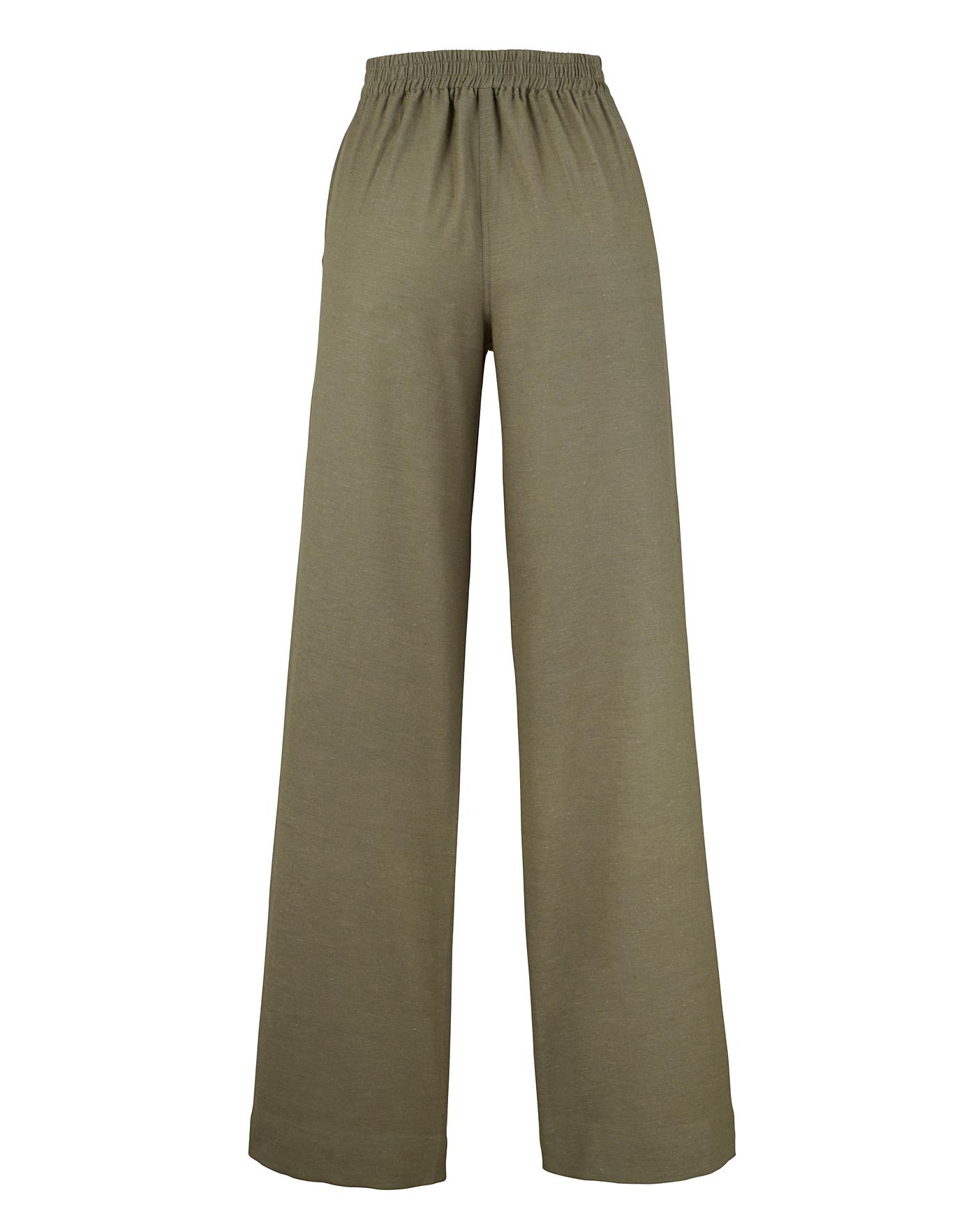 Linen Mix Trousers Regular | Ambrose Wilson