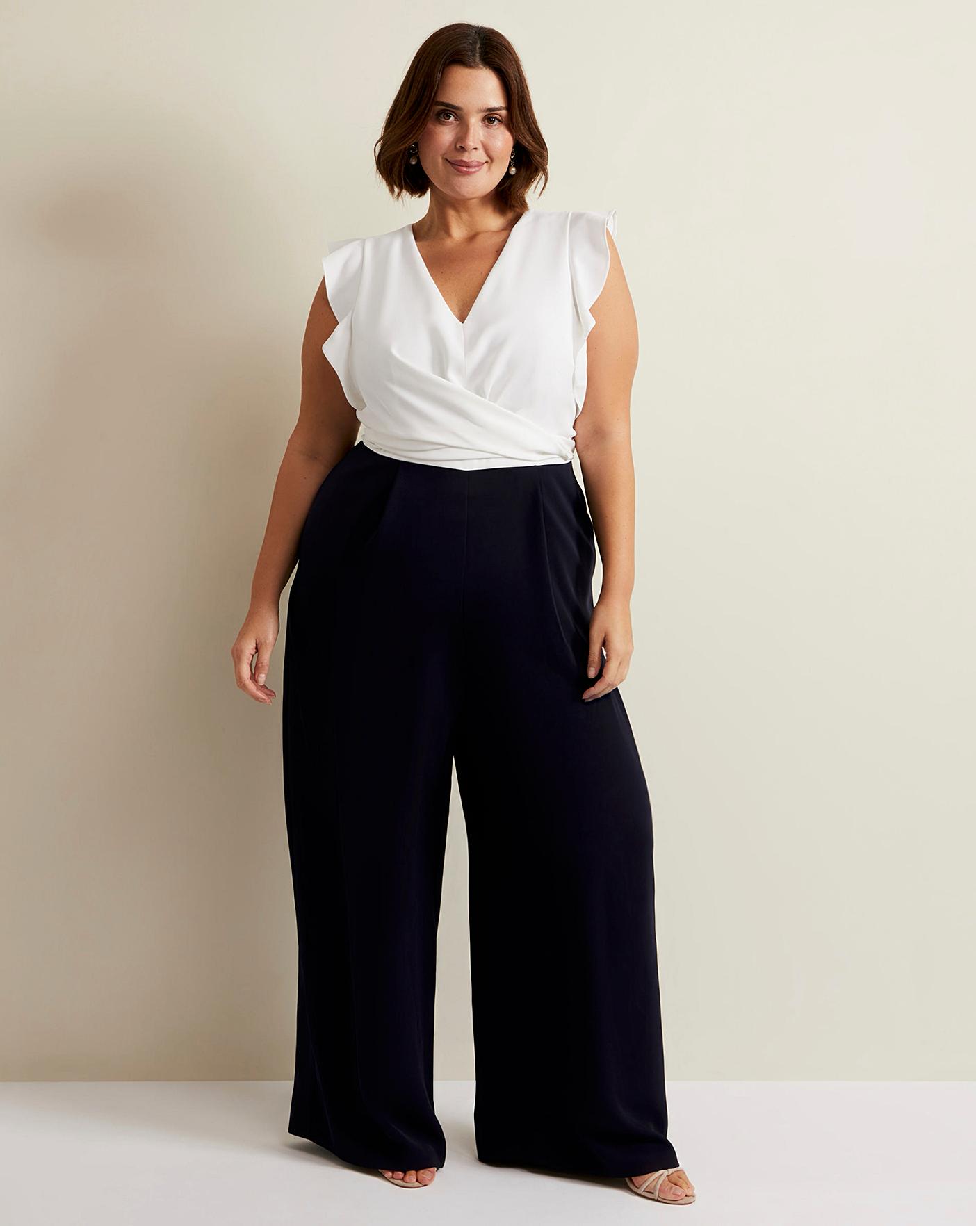 Phase Eight Ayla Ruffle Wrap Jumpsuit | Oxendales