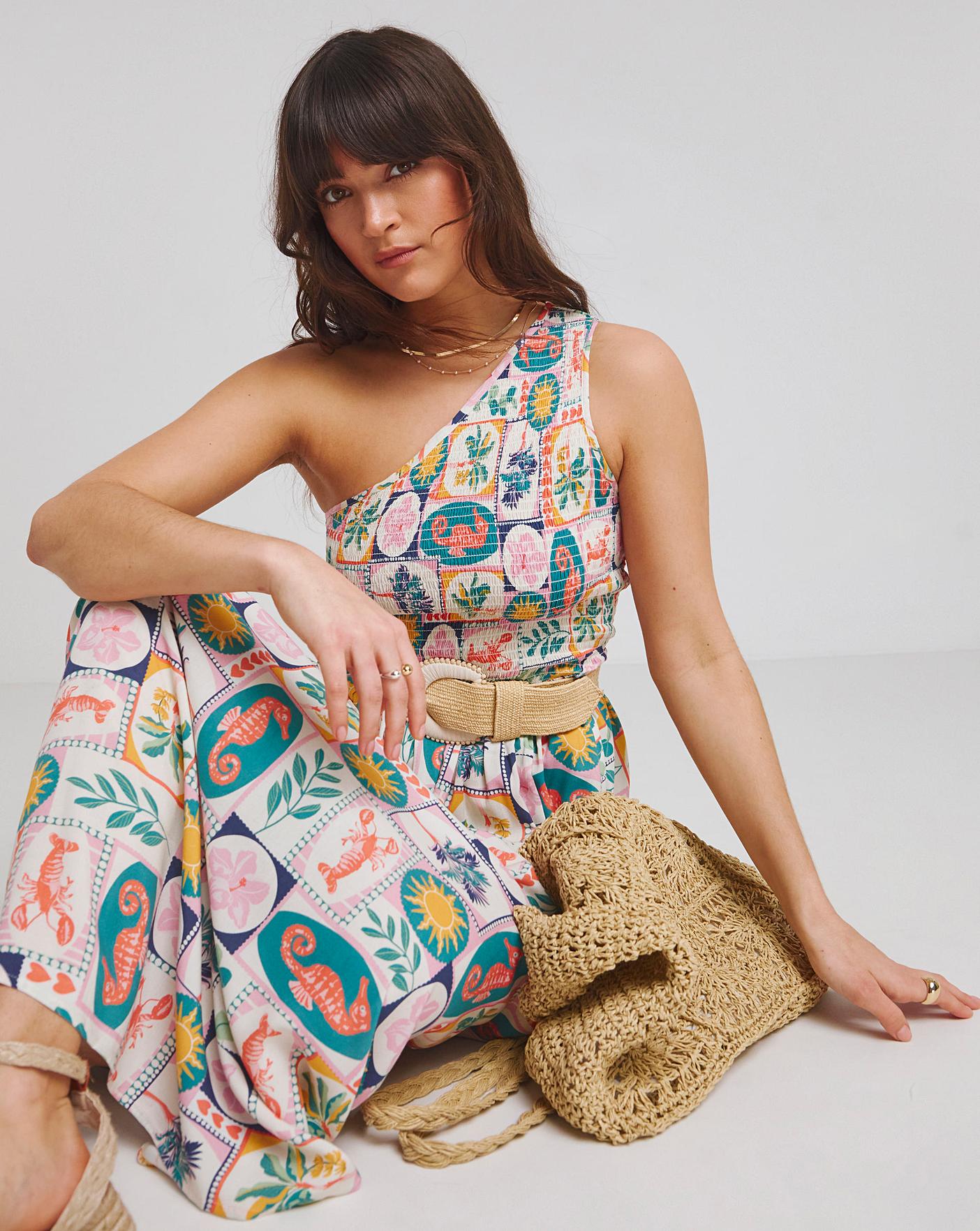 Native Youth Asymetric Midaxi Dress Simply Be