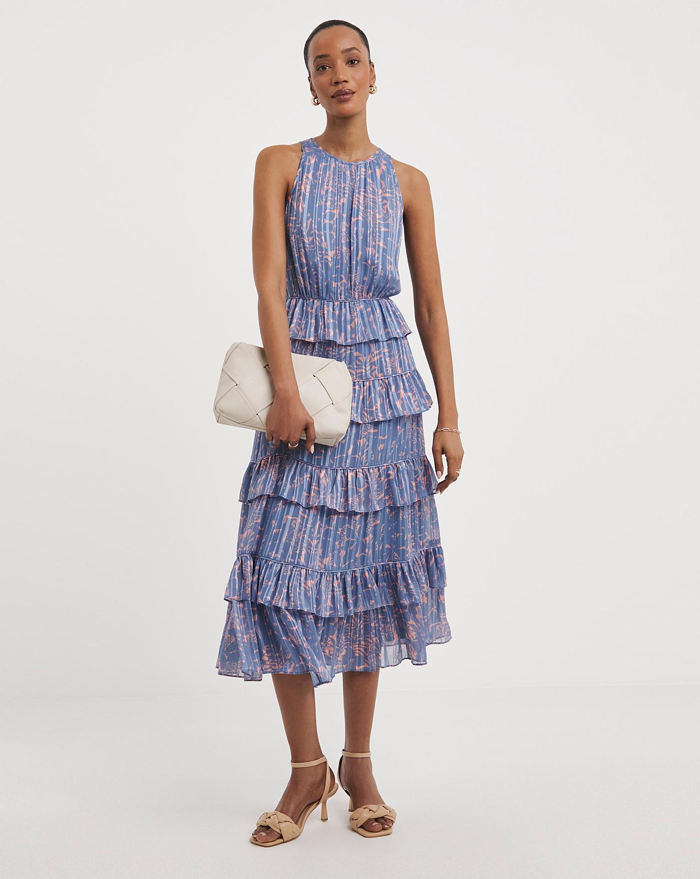 Whistles Tropical Leaves Paloma Dress | Oxendales