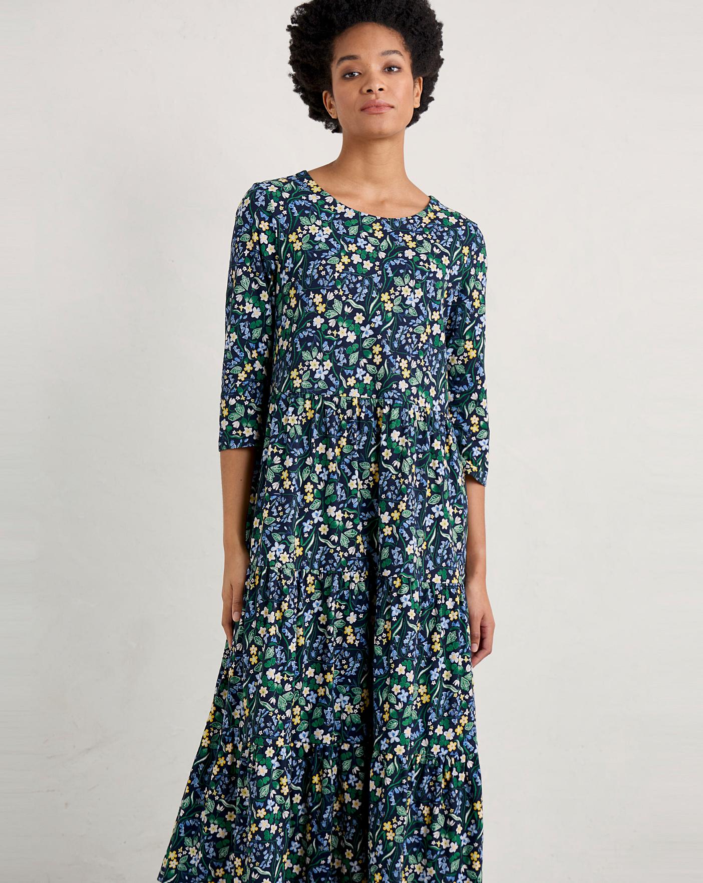 Seasalt Line Strokes Dress Woodland | Ambrose Wilson