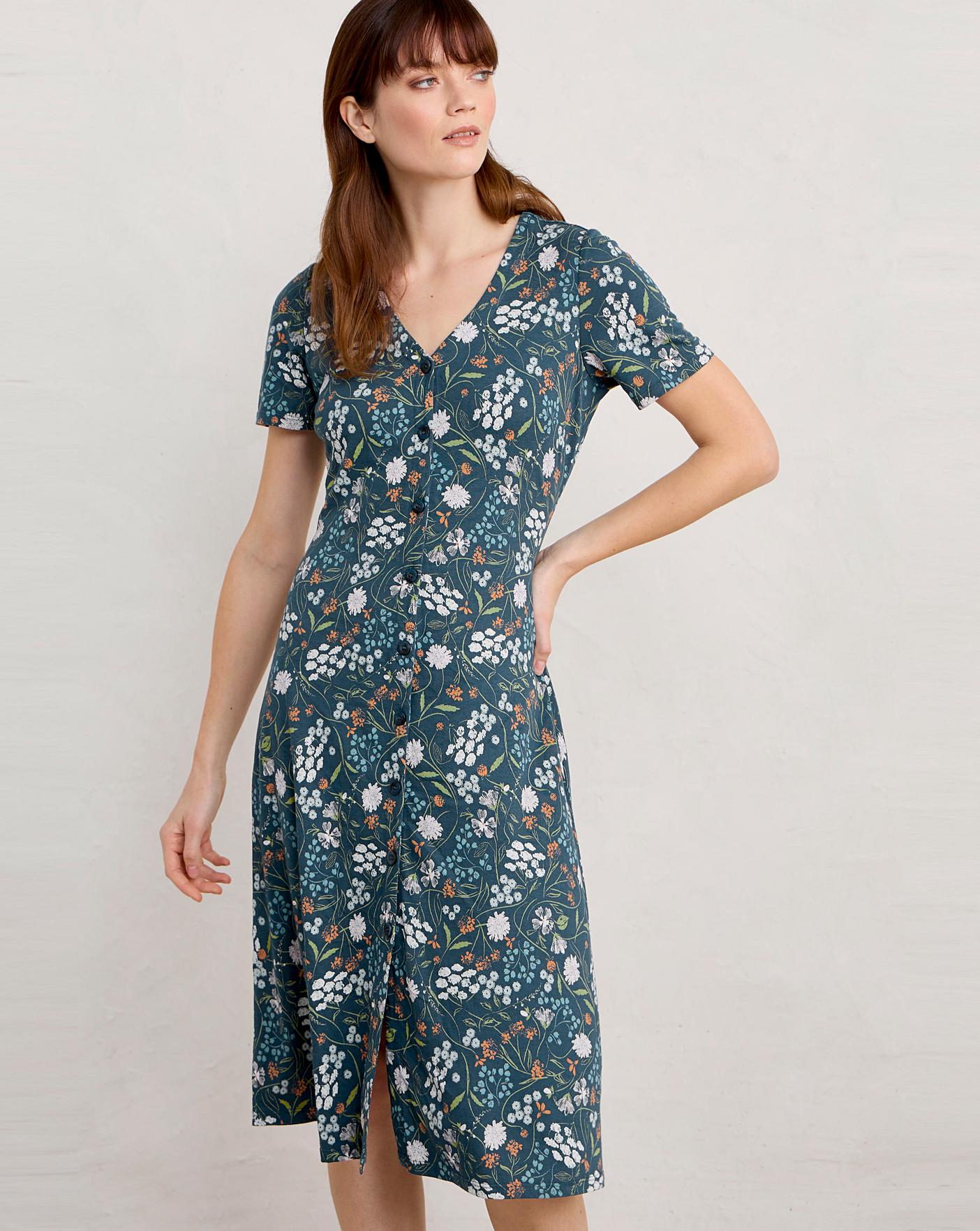 Seasalt Lilian Dress Sketched | J D Williams