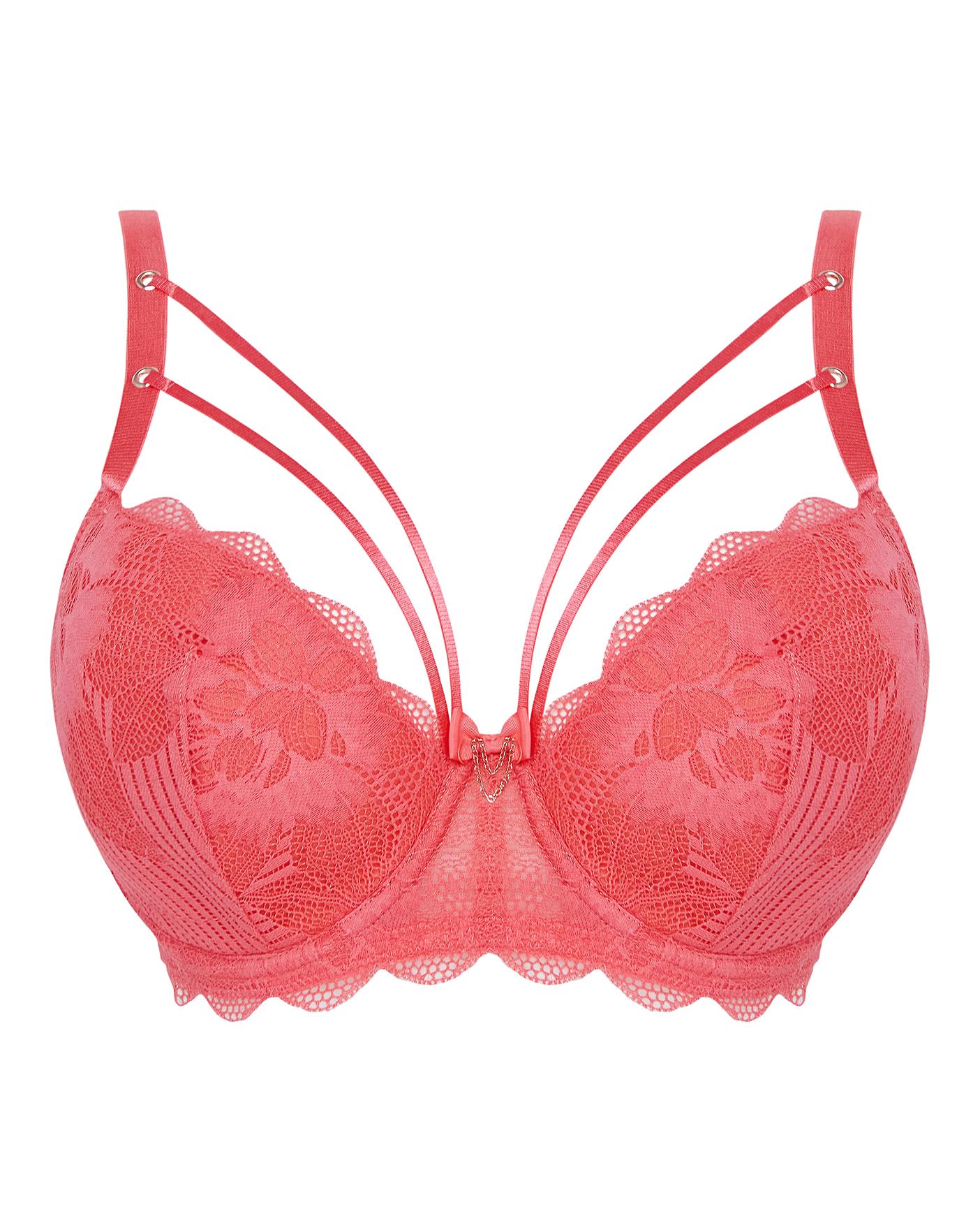 Figleaves Curve Stripey Lace Balcony Bra