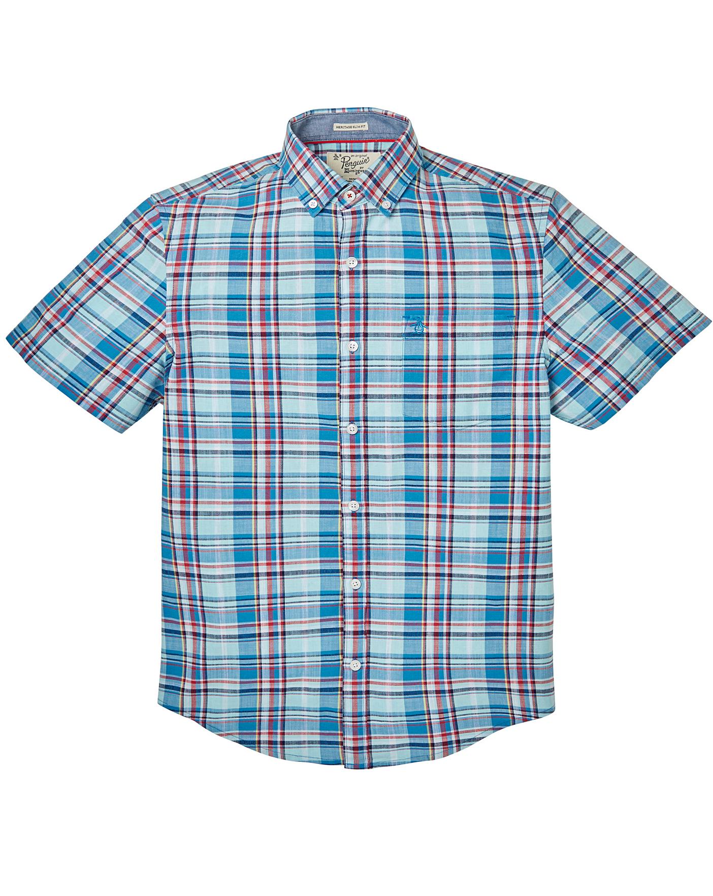 Original Penguin Plaid Multi Check 