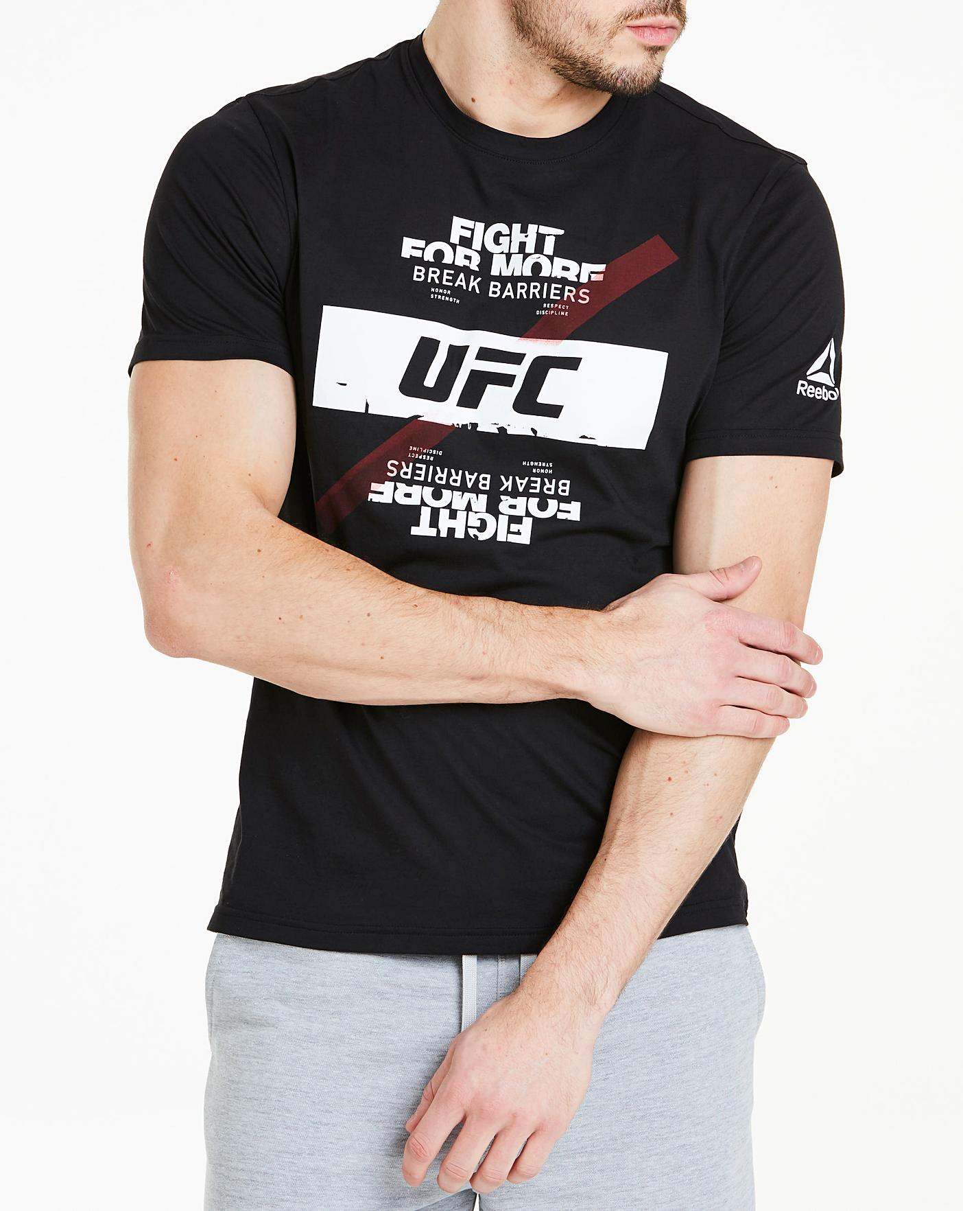 t shirt ufc reebok femme