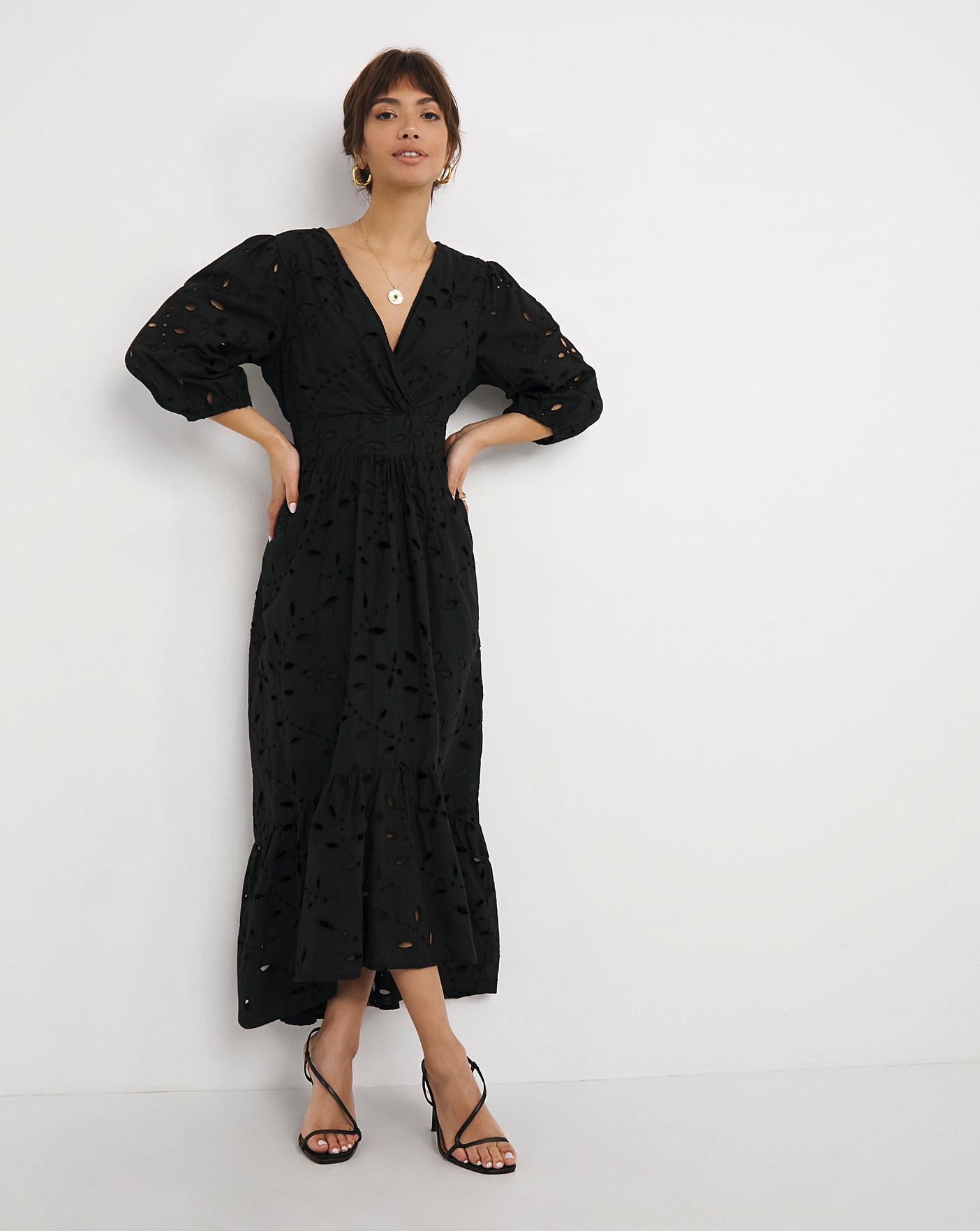 Joanna Hope Jacquard Wrap Dress