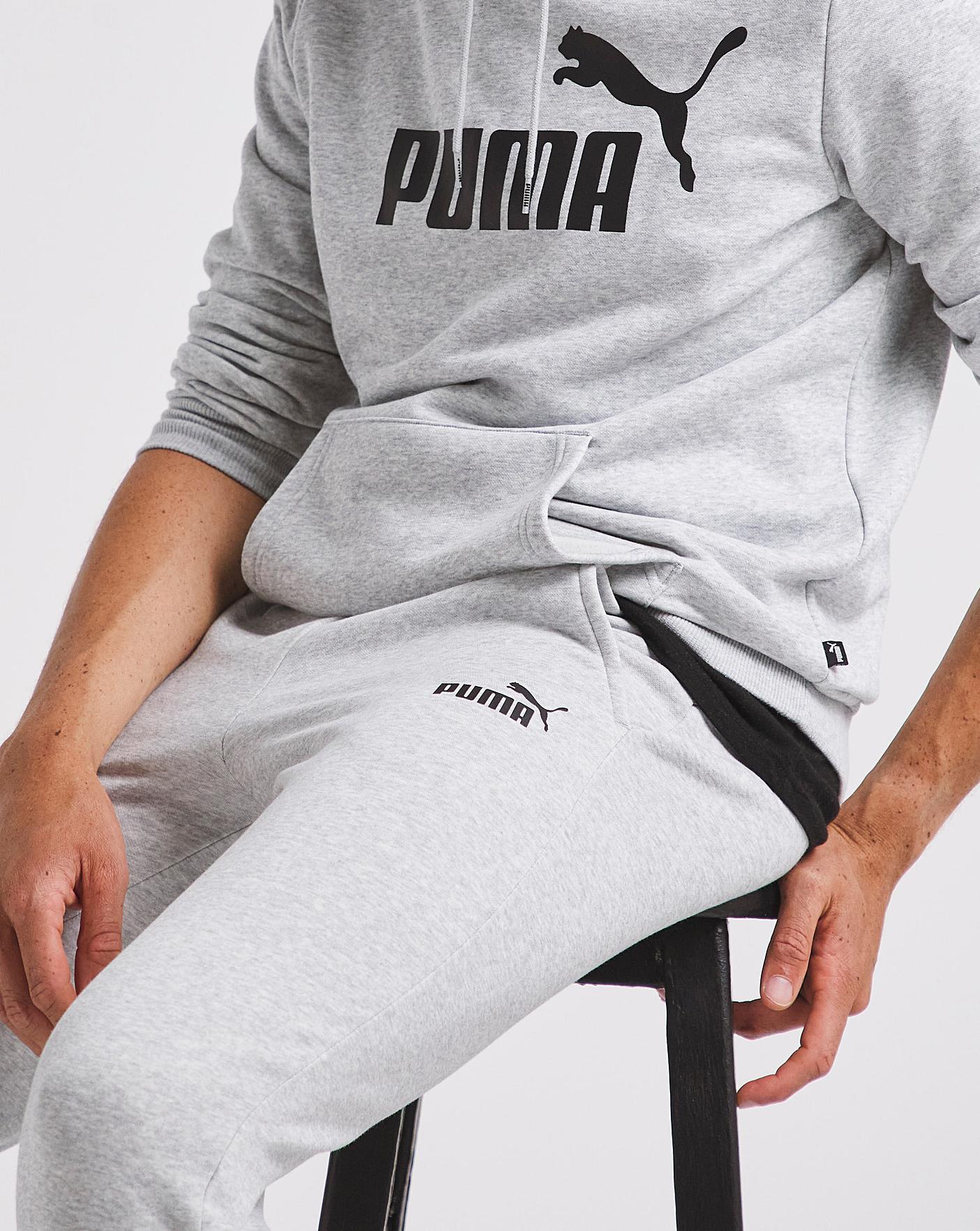 Puma grey best sale tracksuit mens