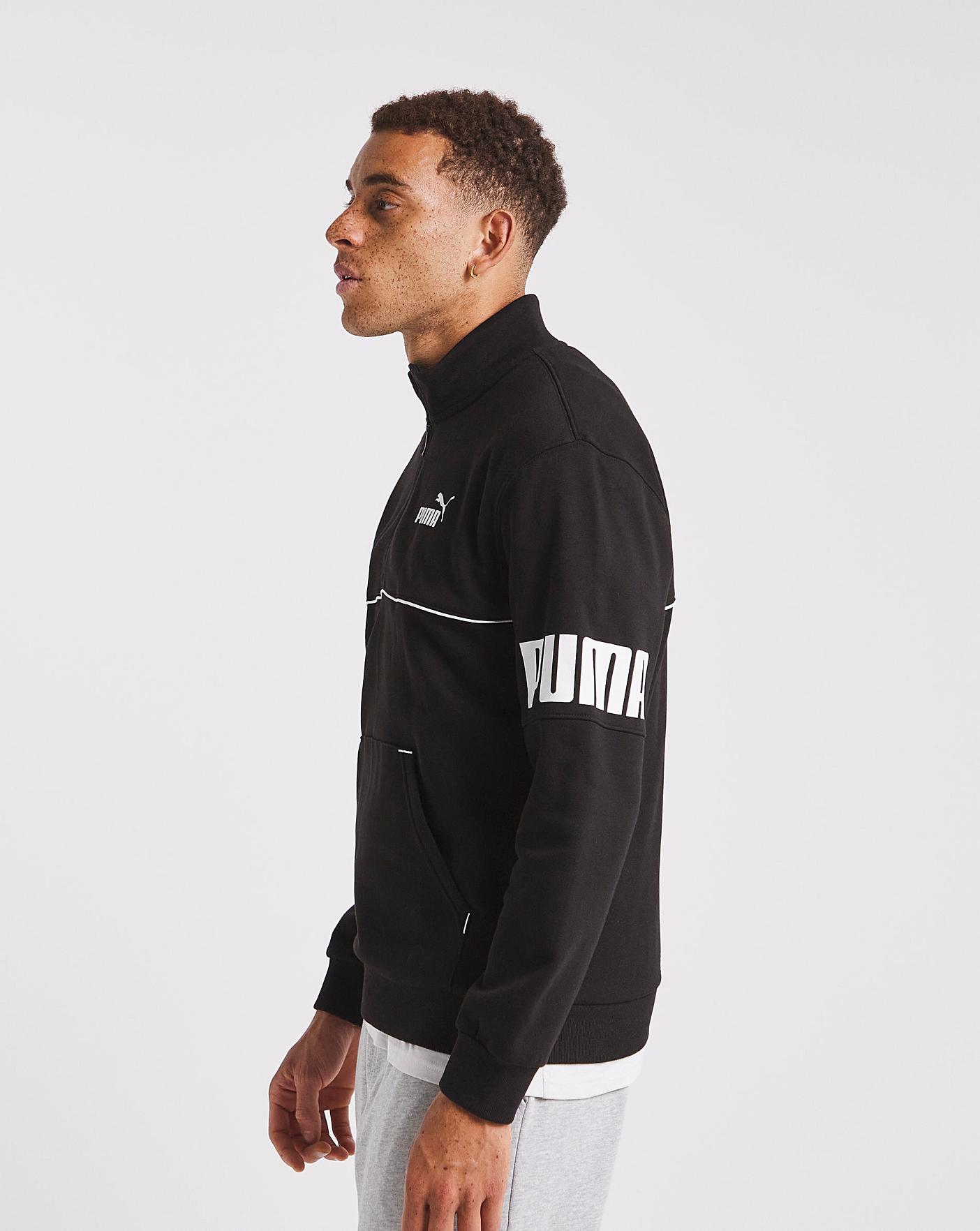 Puma half sleeves deals jacket