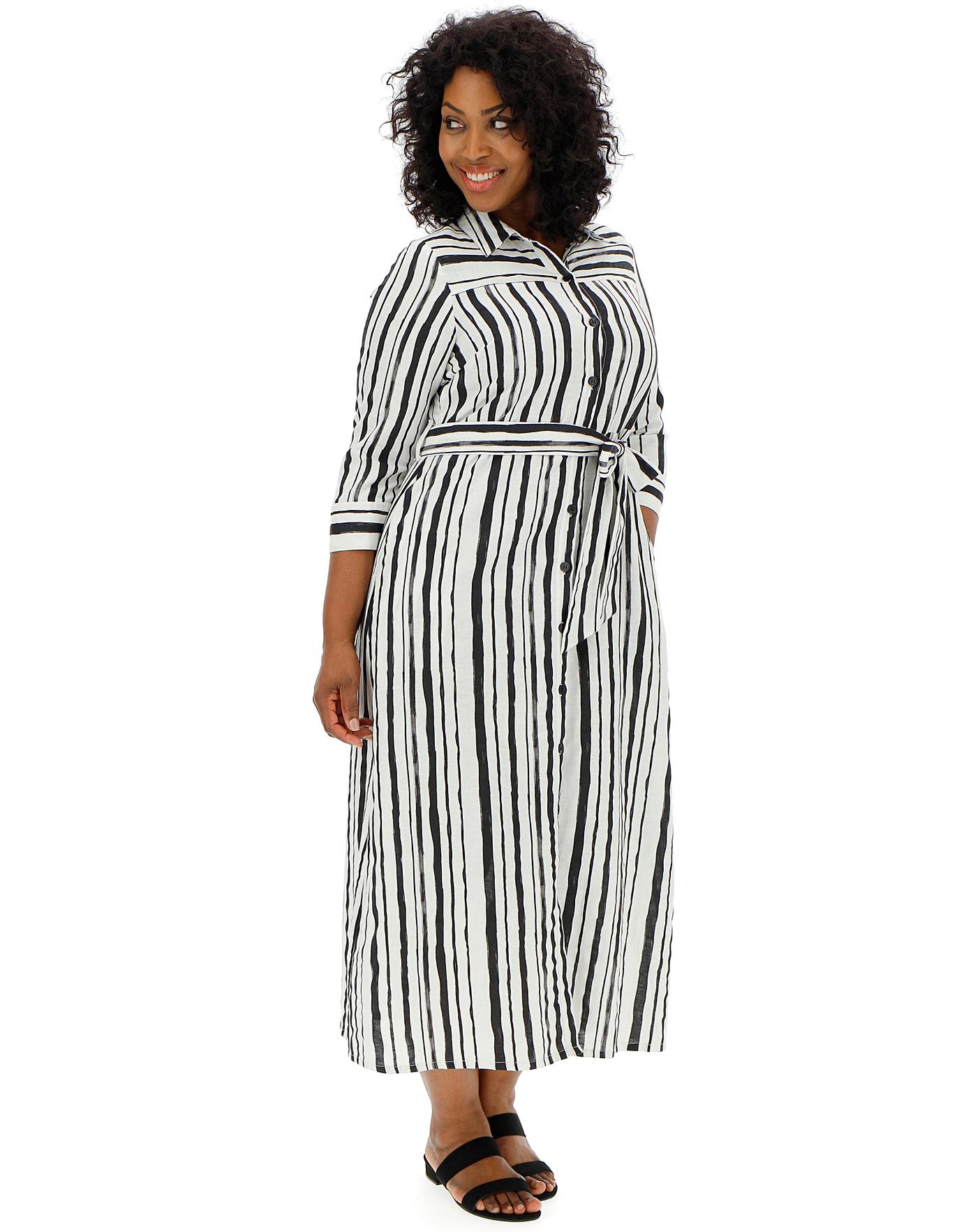 Linen Shirt Dress | J D Williams