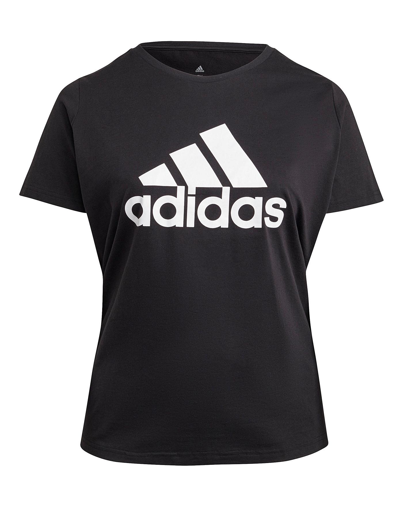 Adidas discount large logo