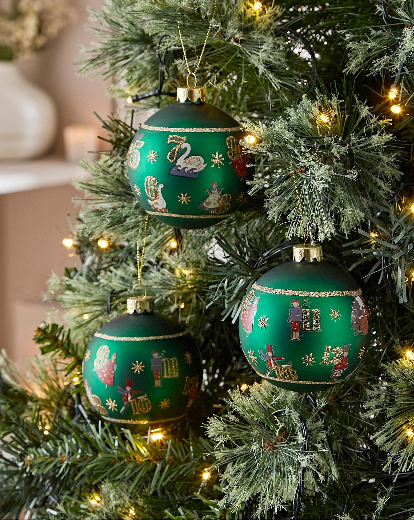 12 Days of newest Christmas ornament set