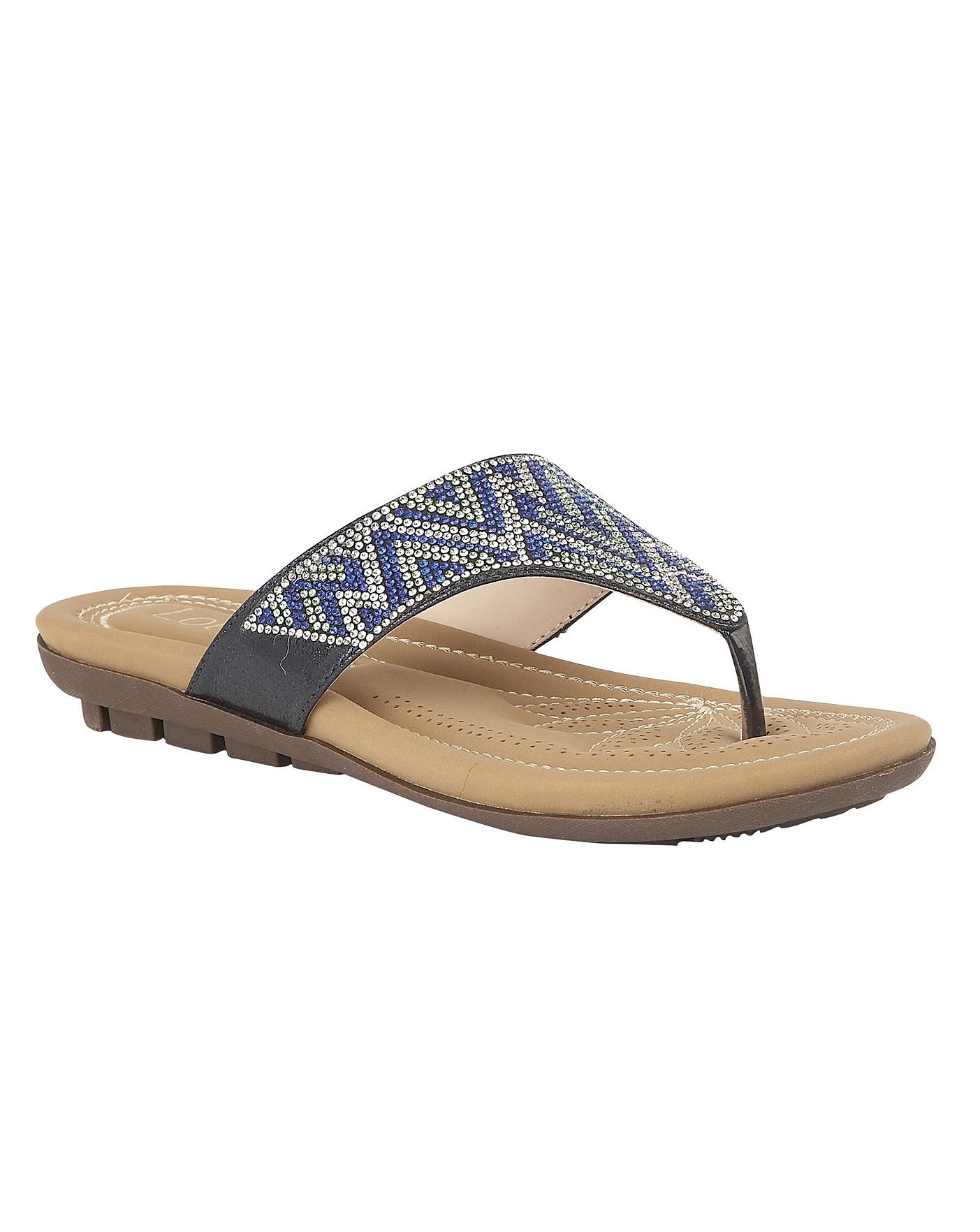lotus flip flops