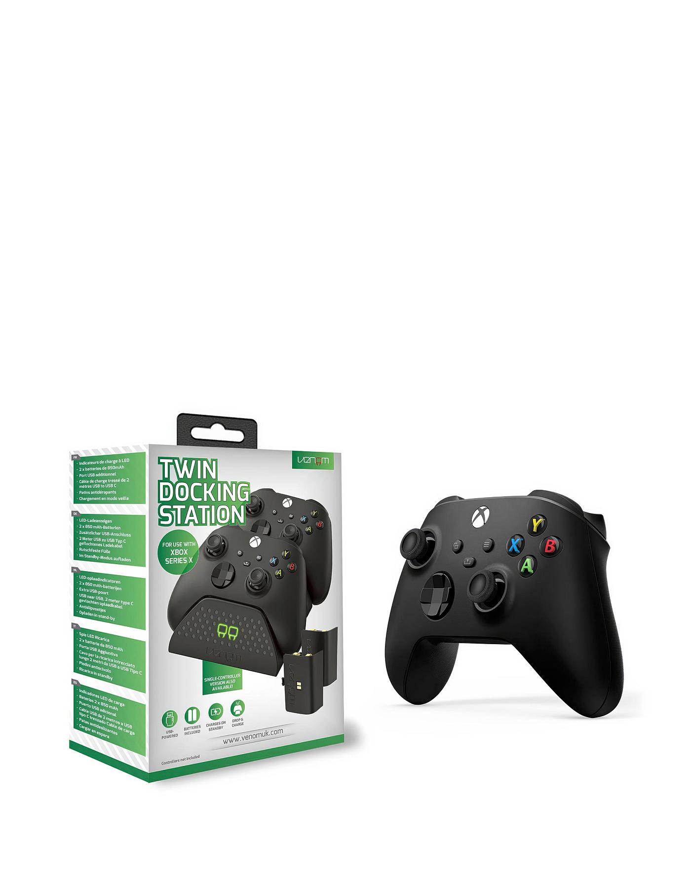 Xbox Cntrllr & Venom Twin Docking | J D Williams
