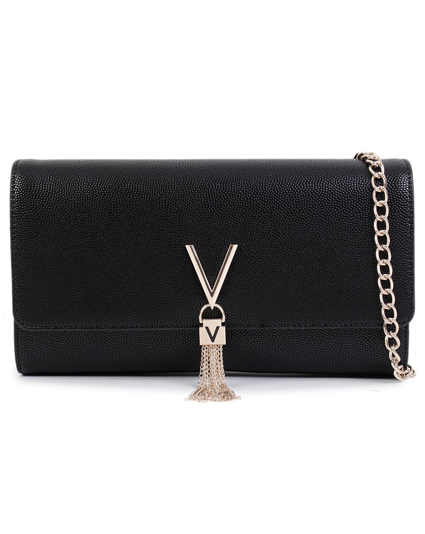 Valentino Bags Divina Pebbled Clutch Simply Be