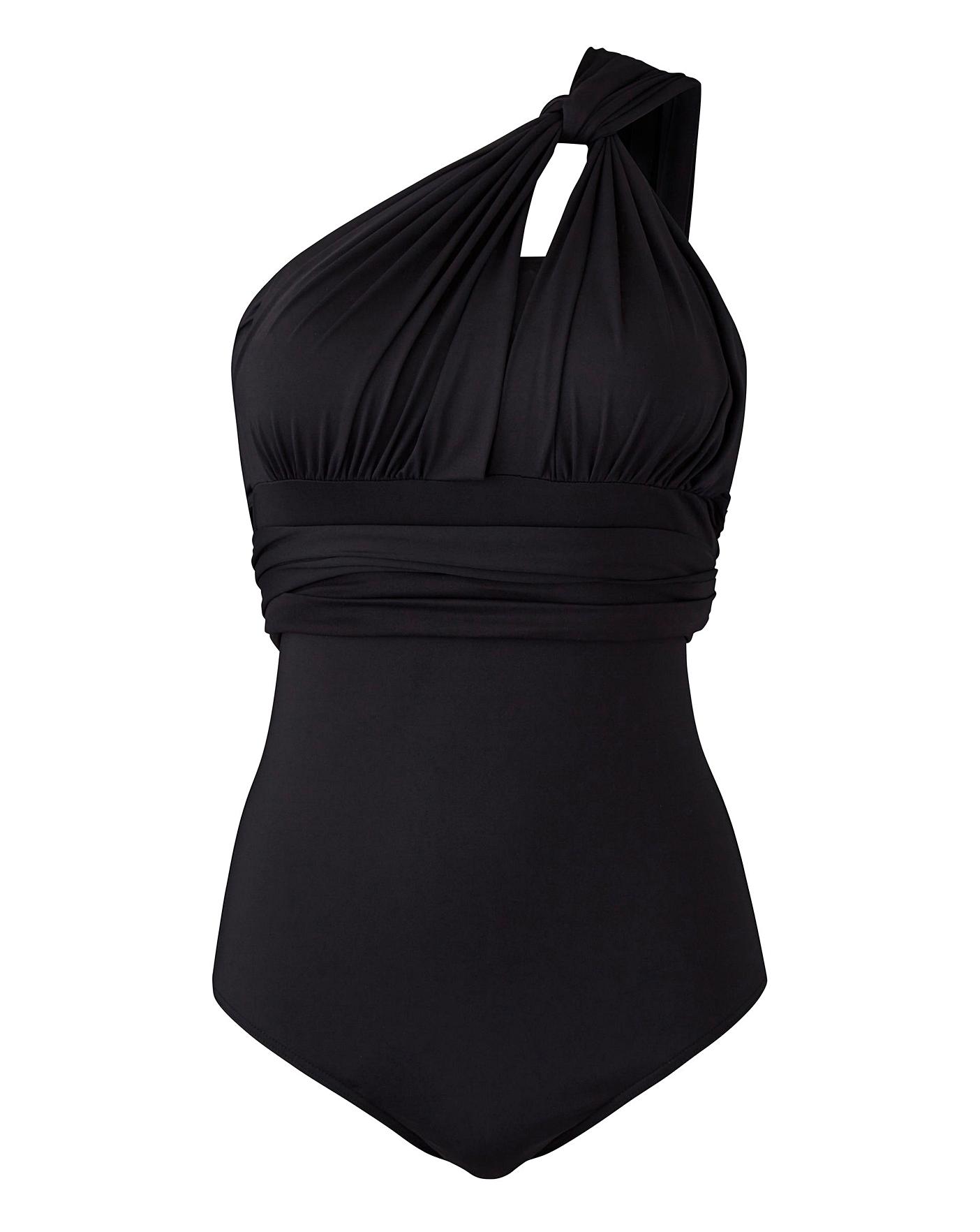 MAGISCULPT Black Convertible Swimsuit | J D Williams