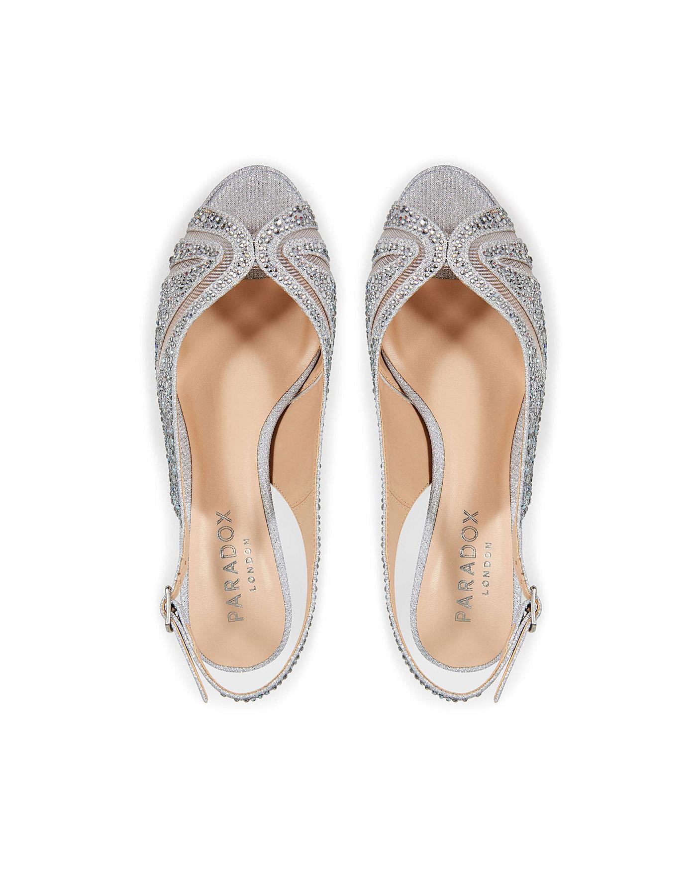 paradox silver shoes