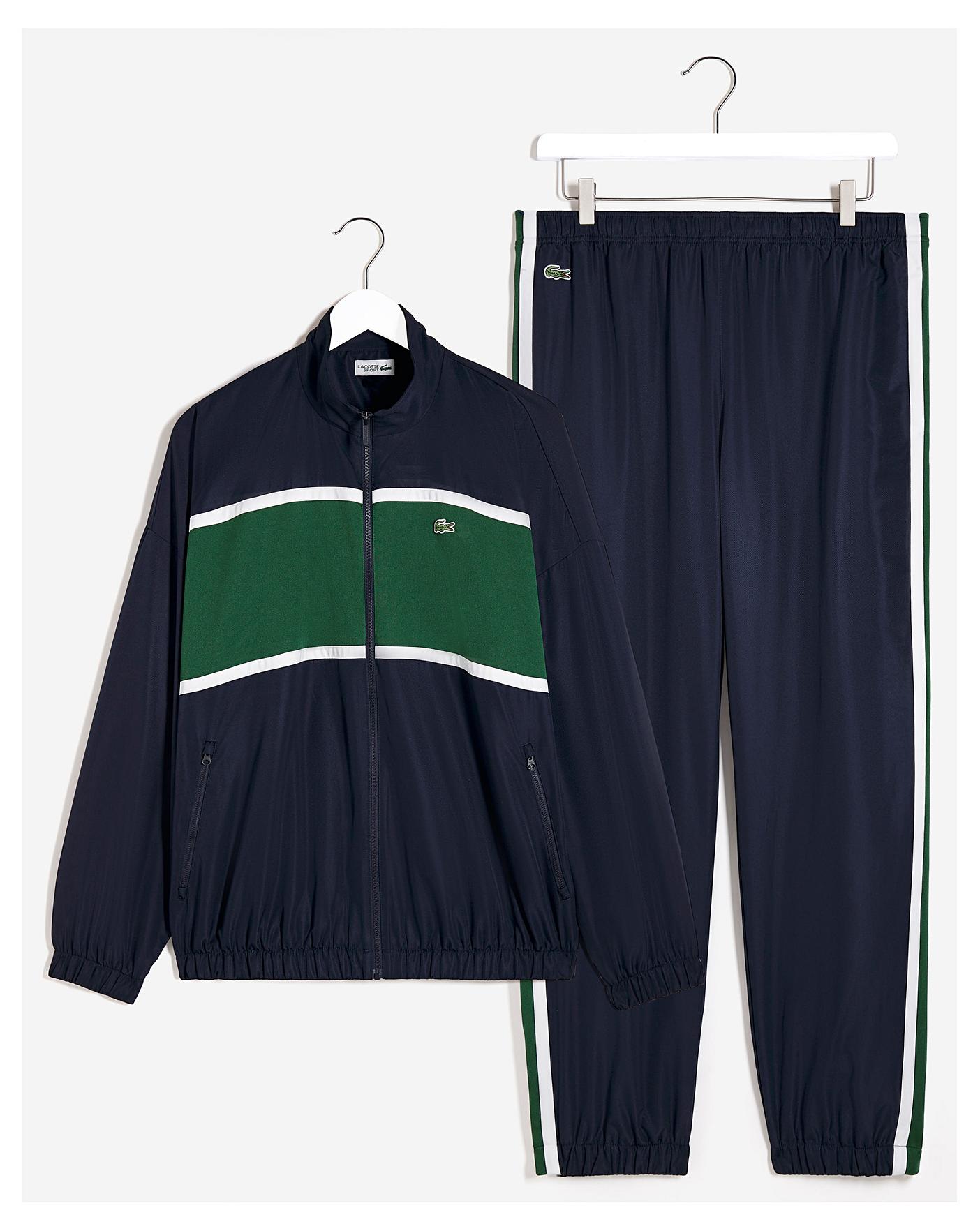 lacoste side panel tracksuit