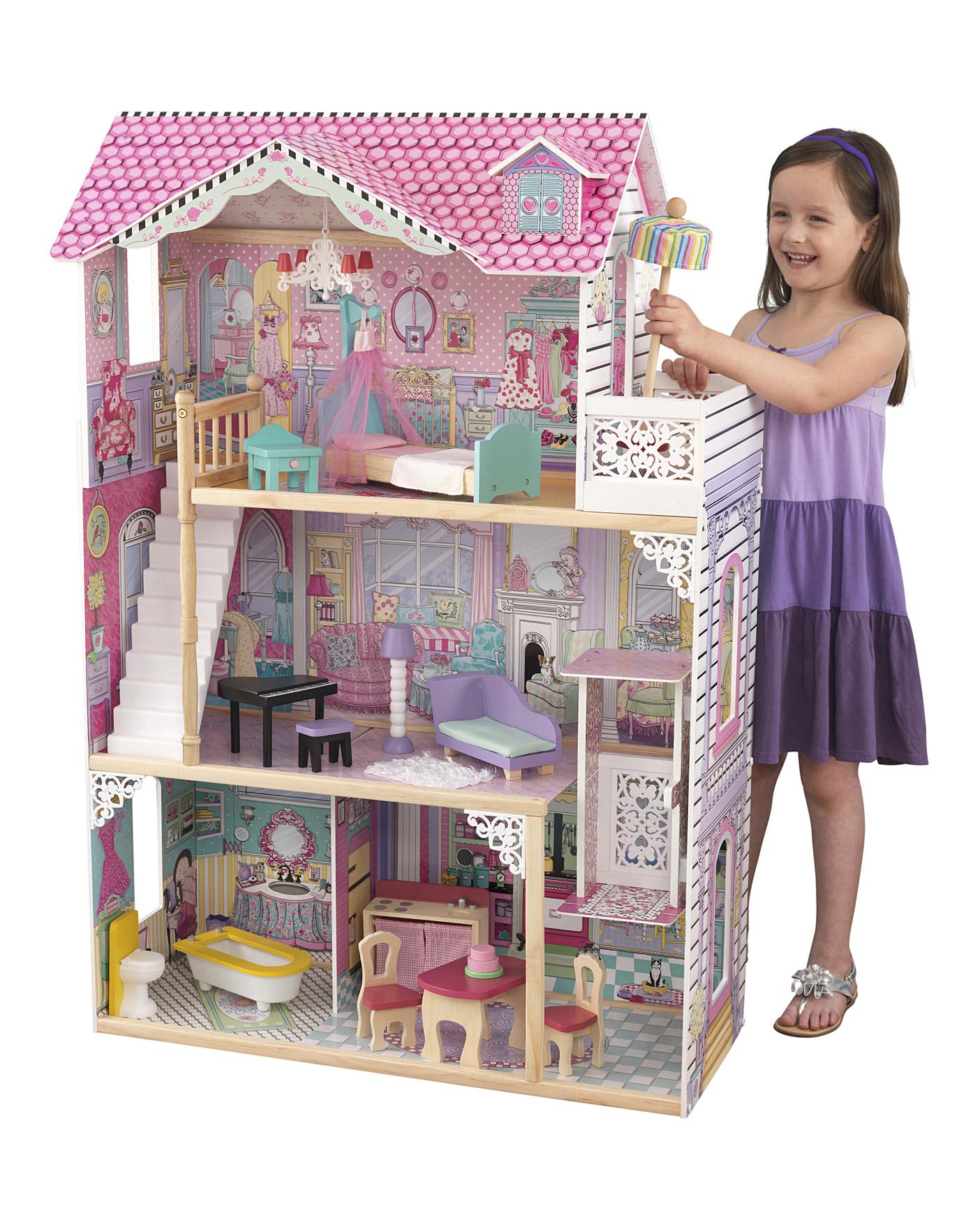 kidkraft doll wardrobe
