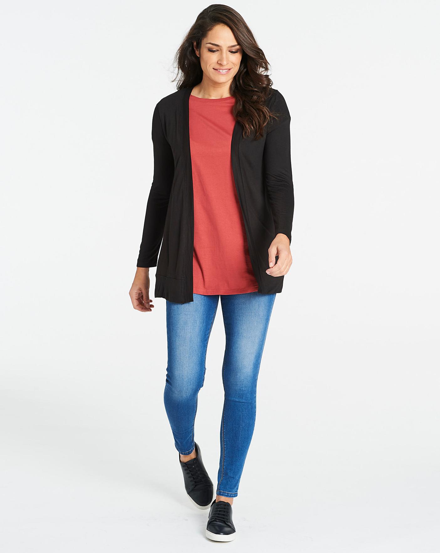 Black Boyfriend Cardigan | Marisota