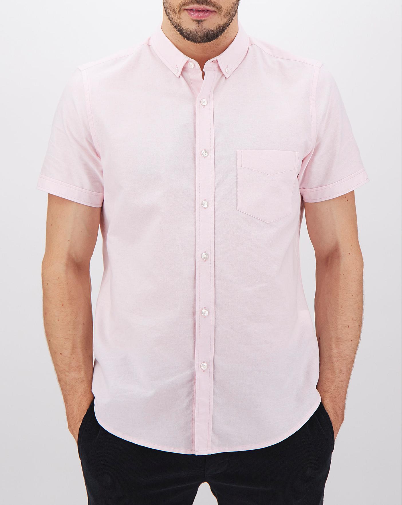 baby pink dress shirt