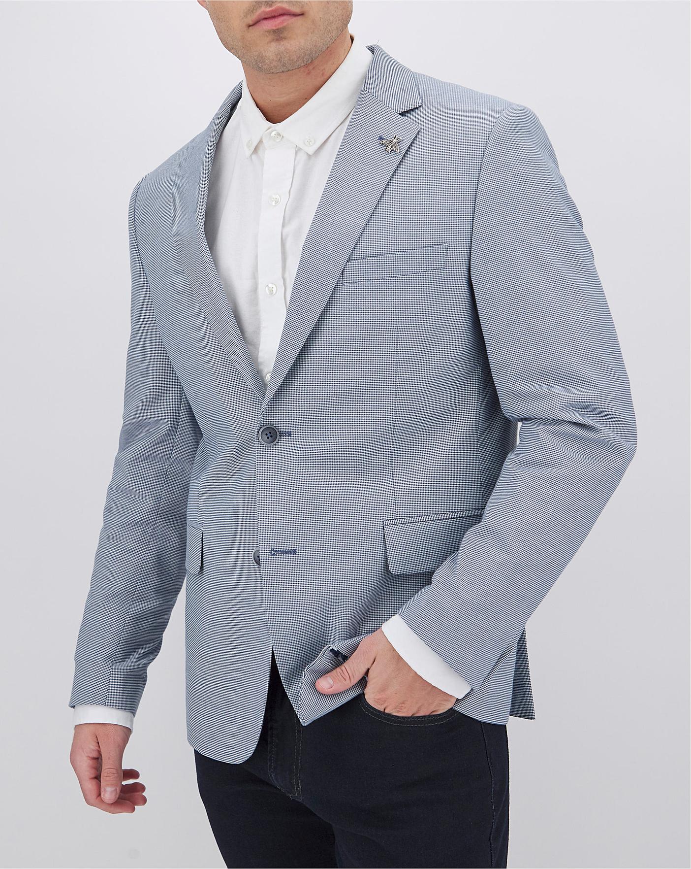 mens puppytooth blazer