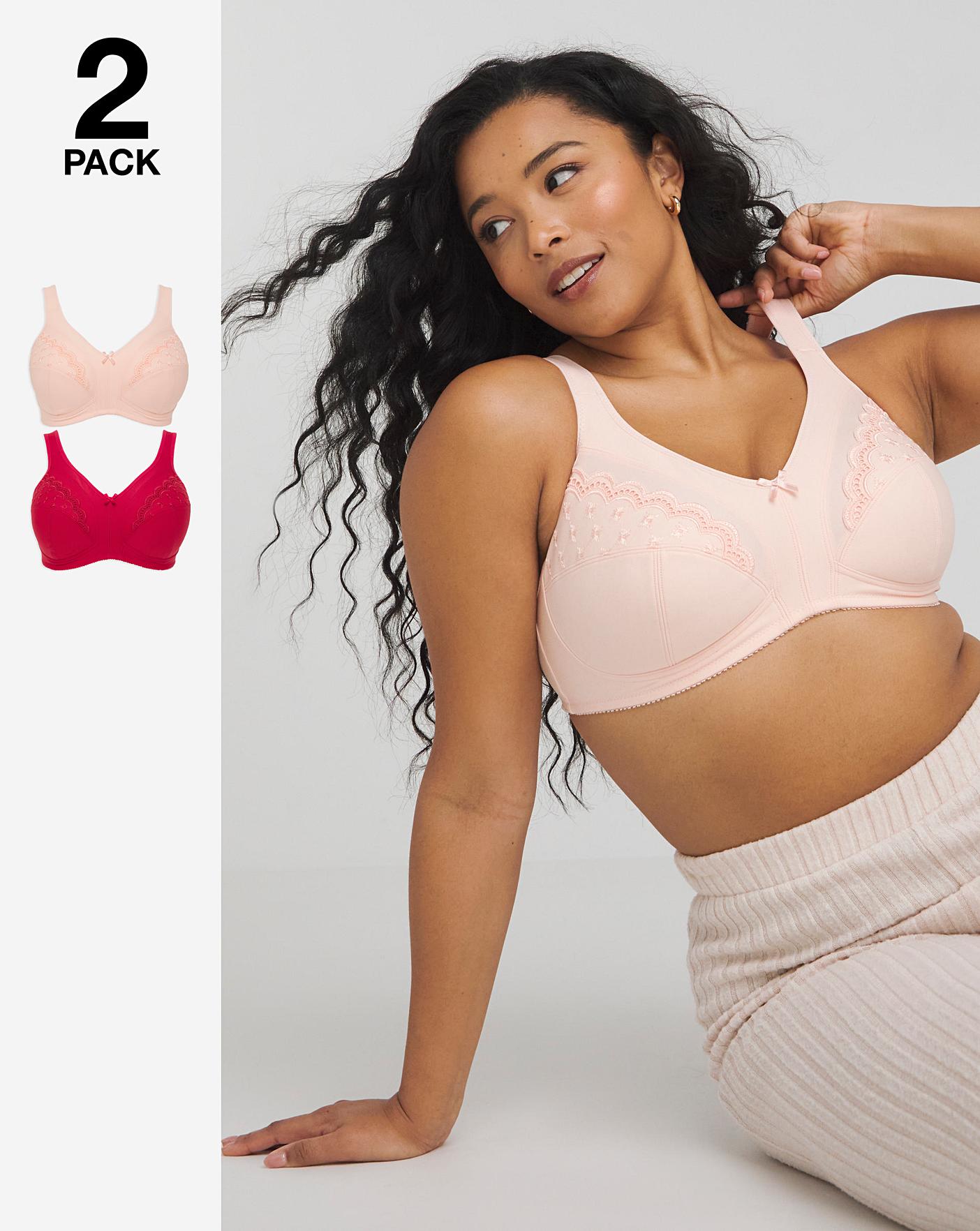 Pack of 2 Non-wired Bras - Bra 