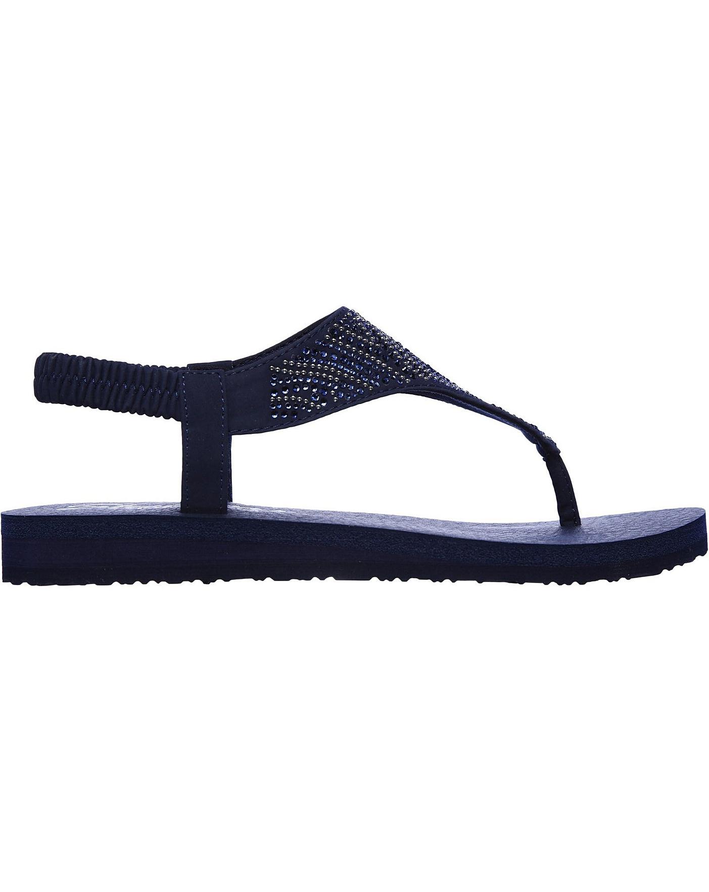 skechers meditation new moon sandals