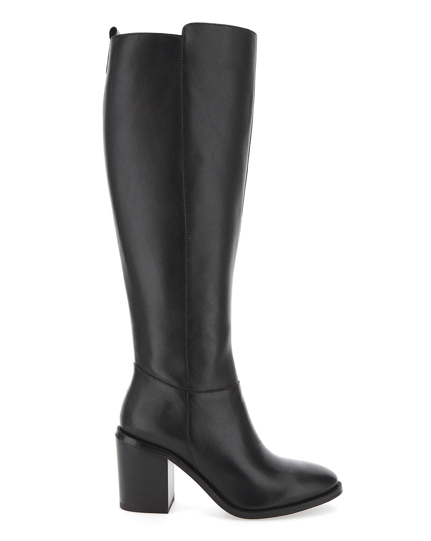 wide fitting knee high boots