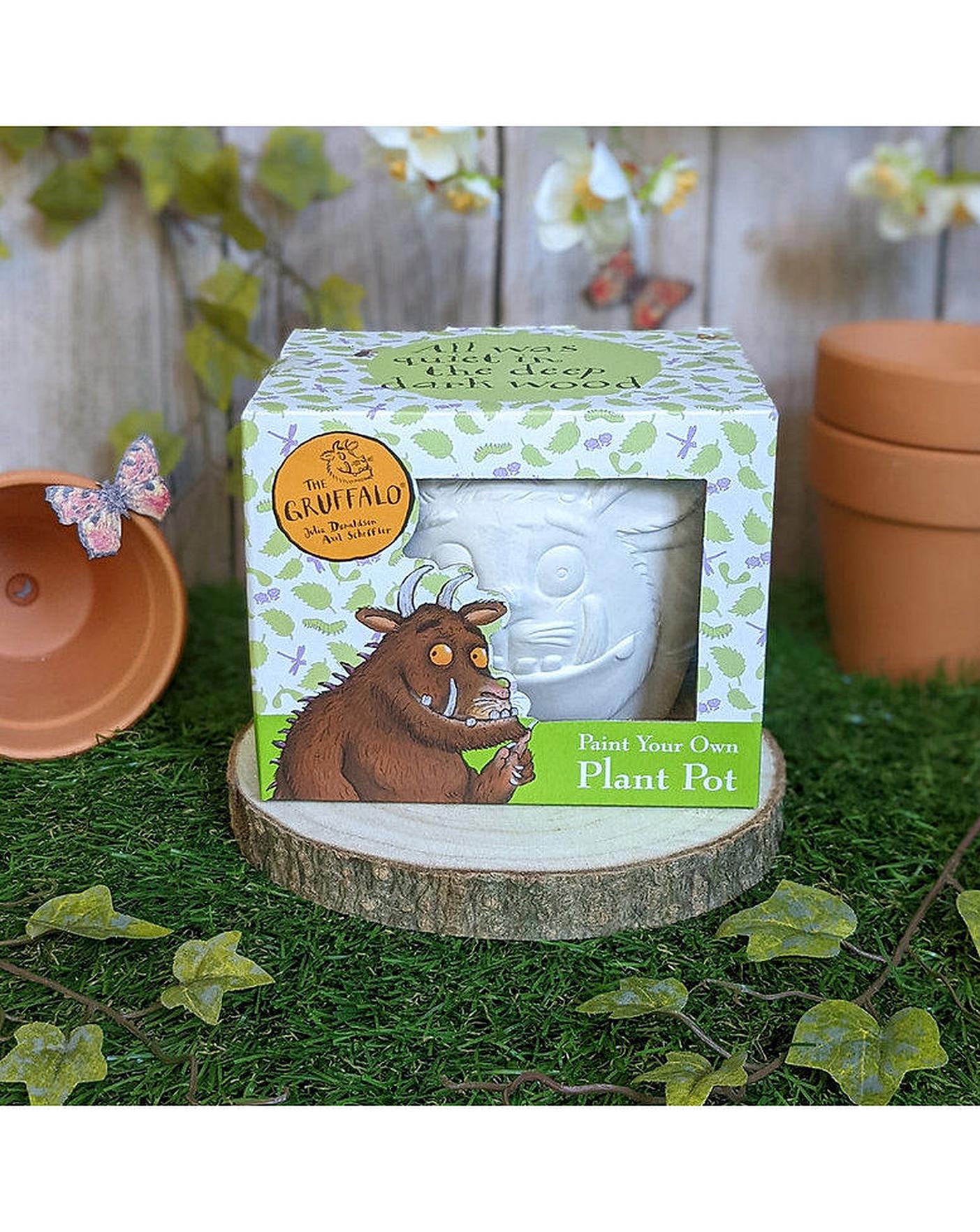 Gruffalo Paint Your Own Plant Pot J D Williams