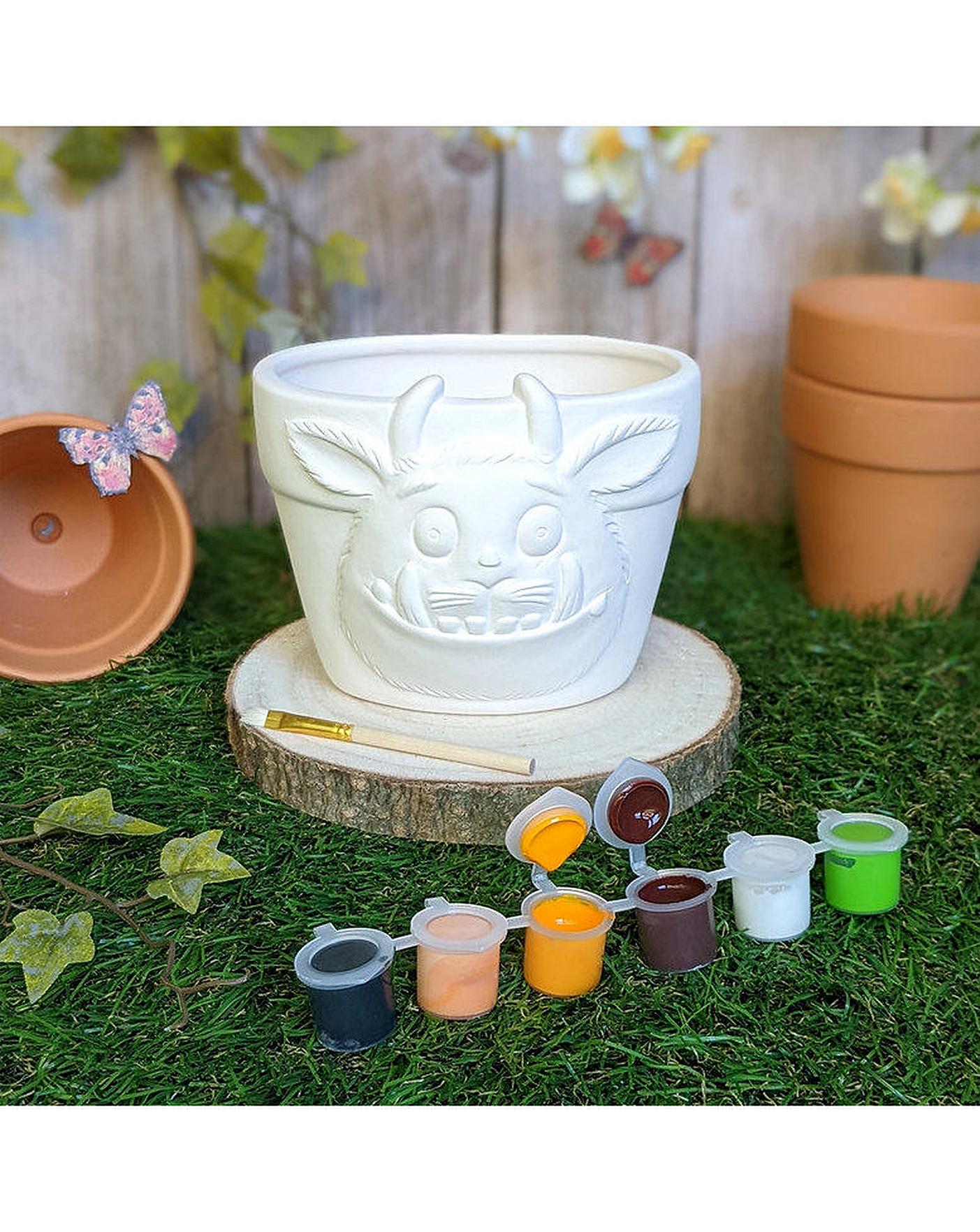 Gruffalo Paint Your Own Plant Pot Home Essentials
