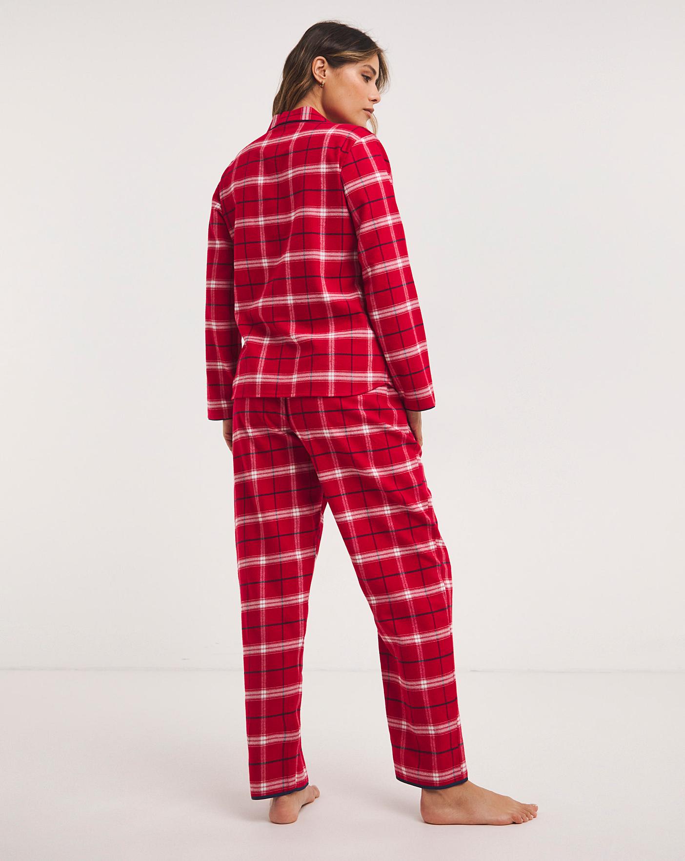 Red check pyjamas discount womens